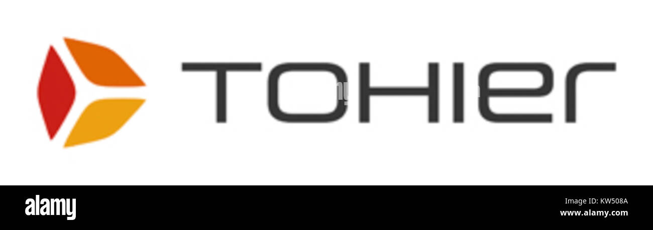 Le logo du GROUPE TOHIER FACEA, créé en 2009, est une représentation visuelle de l’identité de companyâ€™. Il sert de symbole distinctif pour la présence de la marque sur le marché. Banque D'Images