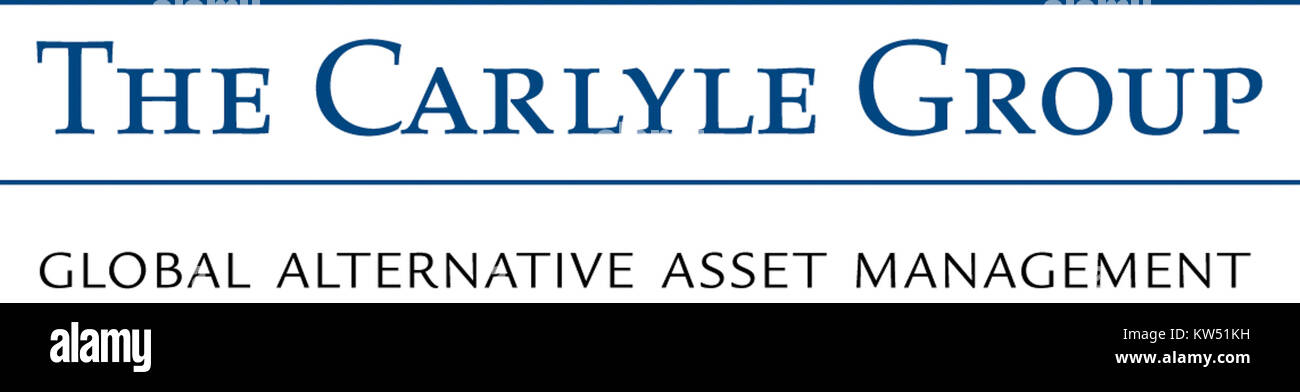 The Carlyle Group est une société d'investissement mondiale. Son logo représente son identité de marque, qui est liée à ses activités dans les domaines du capital-investissement, de la gestion d’actifs et des stratégies d’investissement dans le monde entier. Banque D'Images