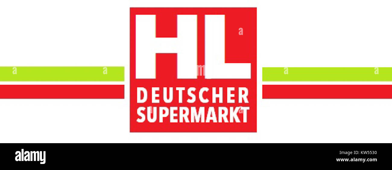 Photographie de HL Deutscher Supermarkt, un supermarché allemand, présentant son intérieur et sa sélection de produits dans un cadre de vente au détail. Banque D'Images