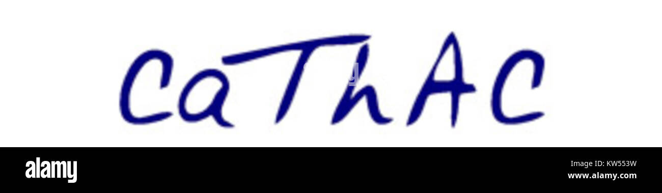 Le Groupe CATHAC FACEA, fondé en 2000, est une organisation spécialisée dans [domaine non précisé]. Le logo représente l'identité de marque du groupe et sa présence professionnelle dans son industrie. Banque D'Images