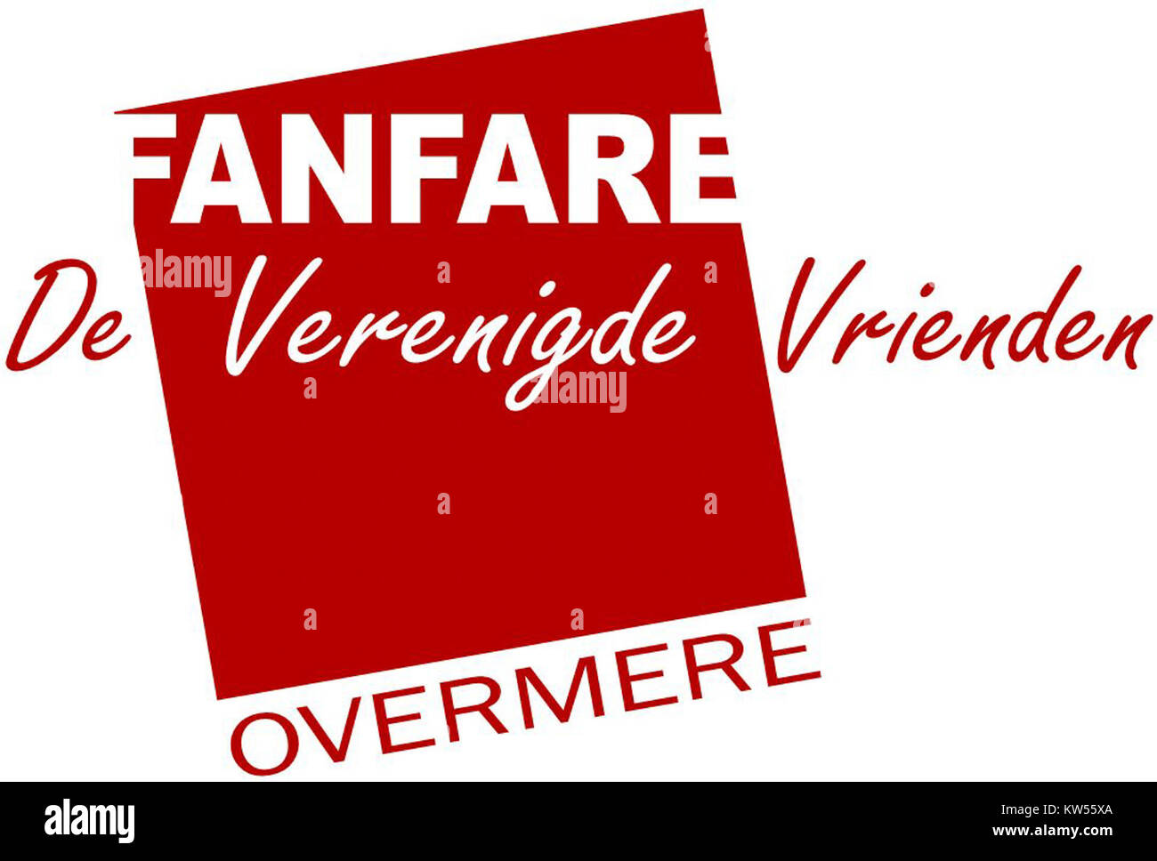 Le « logo fanfare Overmere » pourrait faire référence à un design ou logo de marque spécifique associé à une entreprise ou à un événement, comportant un élément fanfare dans sa présentation. Plus de contexte est nécessaire pour clarifier l'origine ou la signification exacte. Banque D'Images