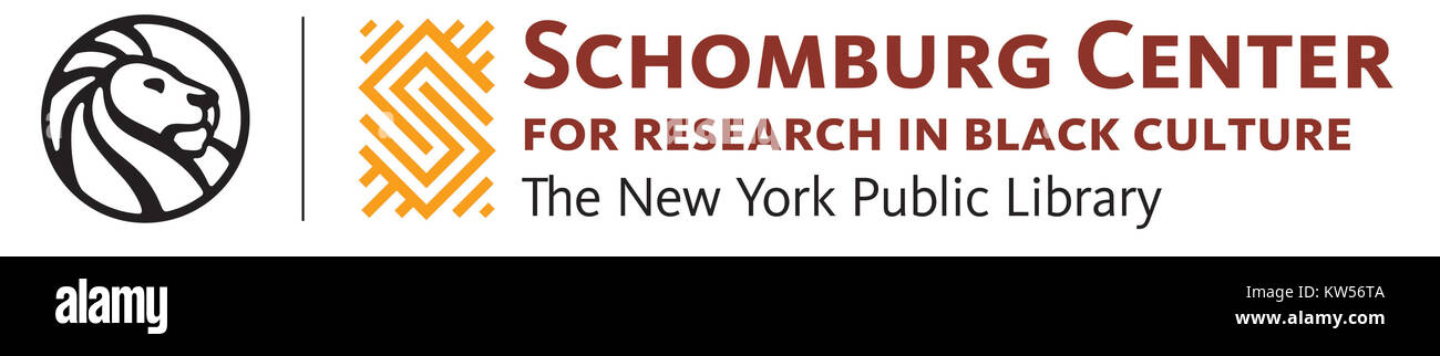 Le logo du Schomburg Center for Research in Black culture représente son engagement à préserver et à promouvoir l'histoire, la culture et l'érudition afro-américaines. Basé à New York, le Schomburg Center est une institution de premier plan connue pour ses vastes archives, sa bibliothèque et ses ressources éducatives, soutenant la recherche en études afro-américaines. Le logo rappelle visuellement le rôle important du Centre dans la préservation culturelle et la recherche universitaire. Banque D'Images