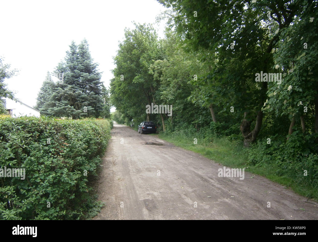 Blankenfelde am Nordgraben West est un endroit en Allemagne connu pour son charme rural et la proximité des centres urbains, avec un mélange de paysages agricoles et de zones résidentielles. Banque D'Images