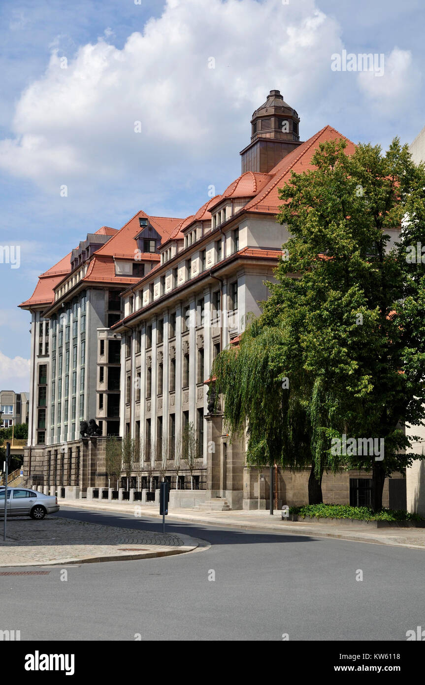Archives de l'état principal de Saxe, Dresde, Saechsisches Hauptstaatsarchiv Banque D'Images