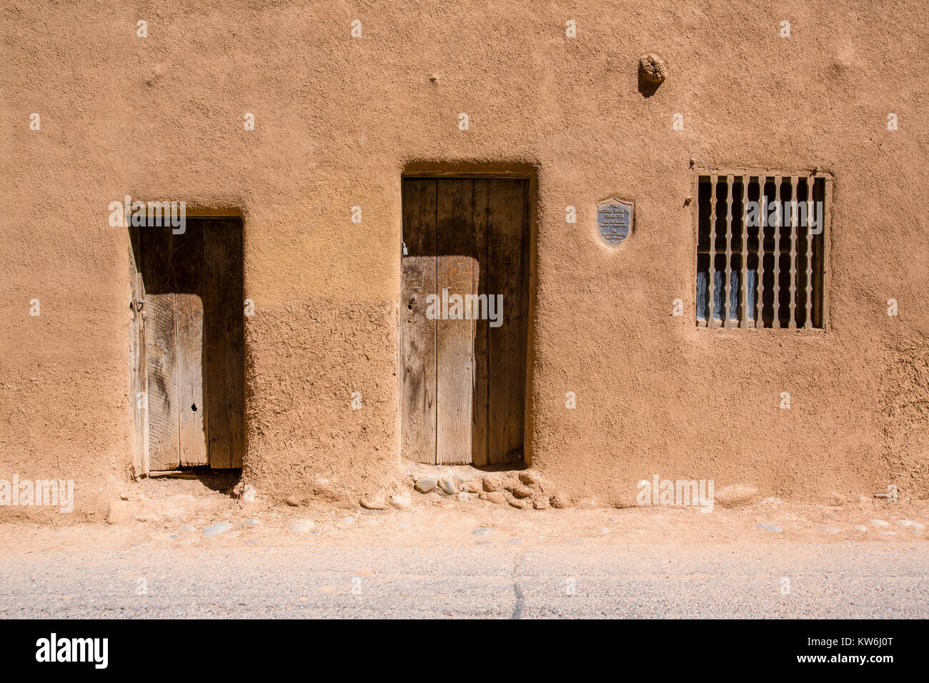 Plus ancienne Maison Musée, Santa Fe, Nouveau Mexique Banque D'Images