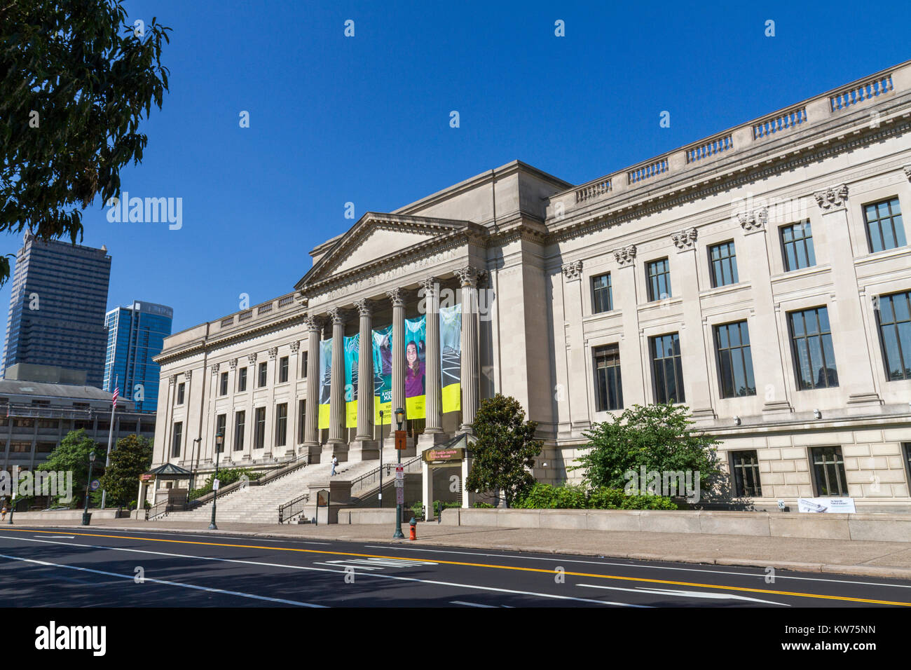 Le Franklin Institute, Philadelphia, Pennsylvania, United States. Banque D'Images