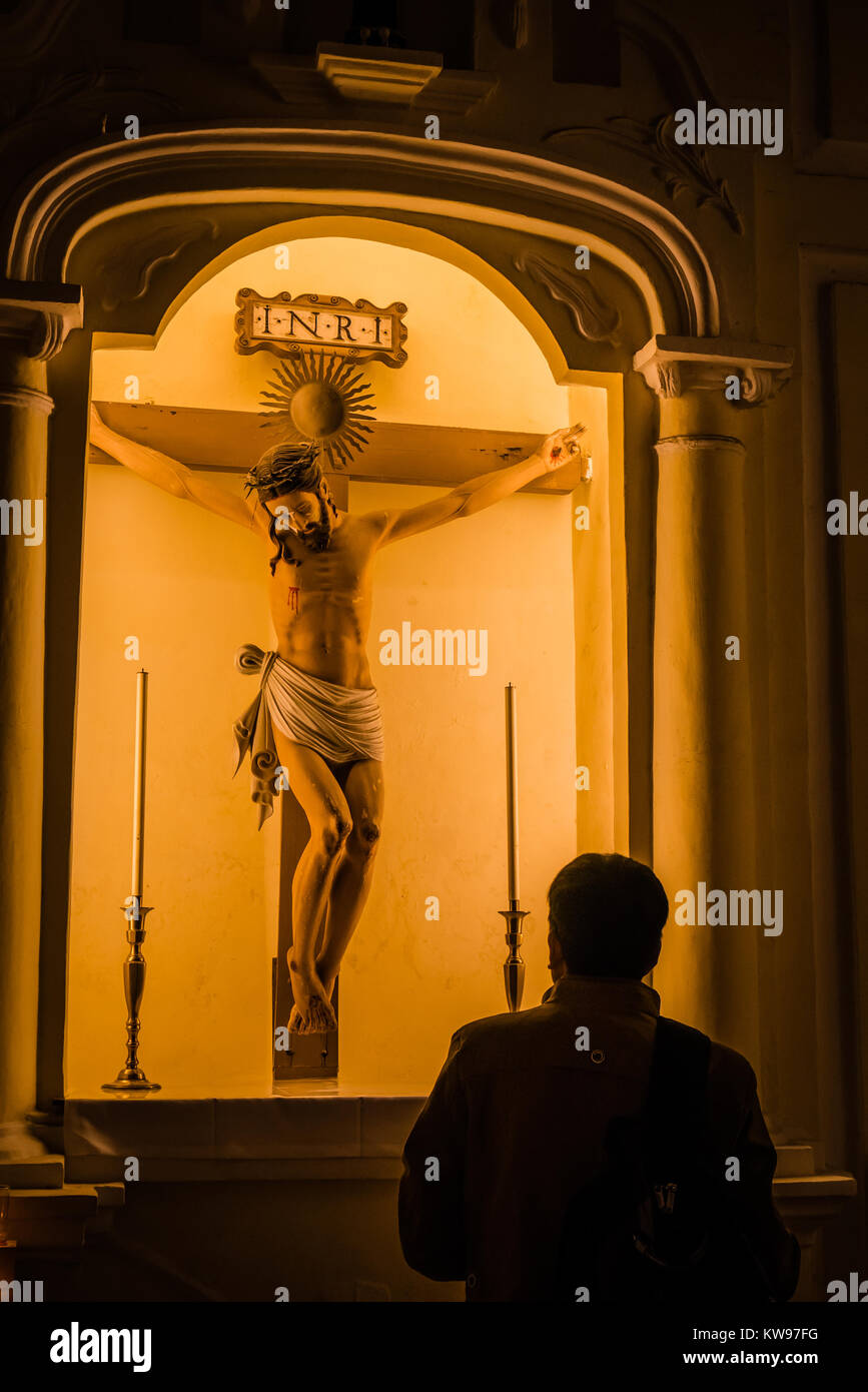 Macao ruines st Paul site touristique historique Banque D'Images