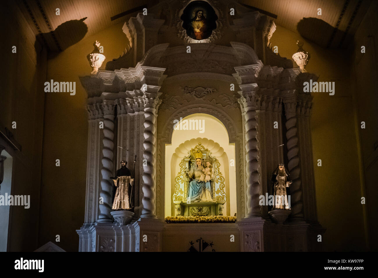 Macao ruines st Paul site touristique historique Banque D'Images