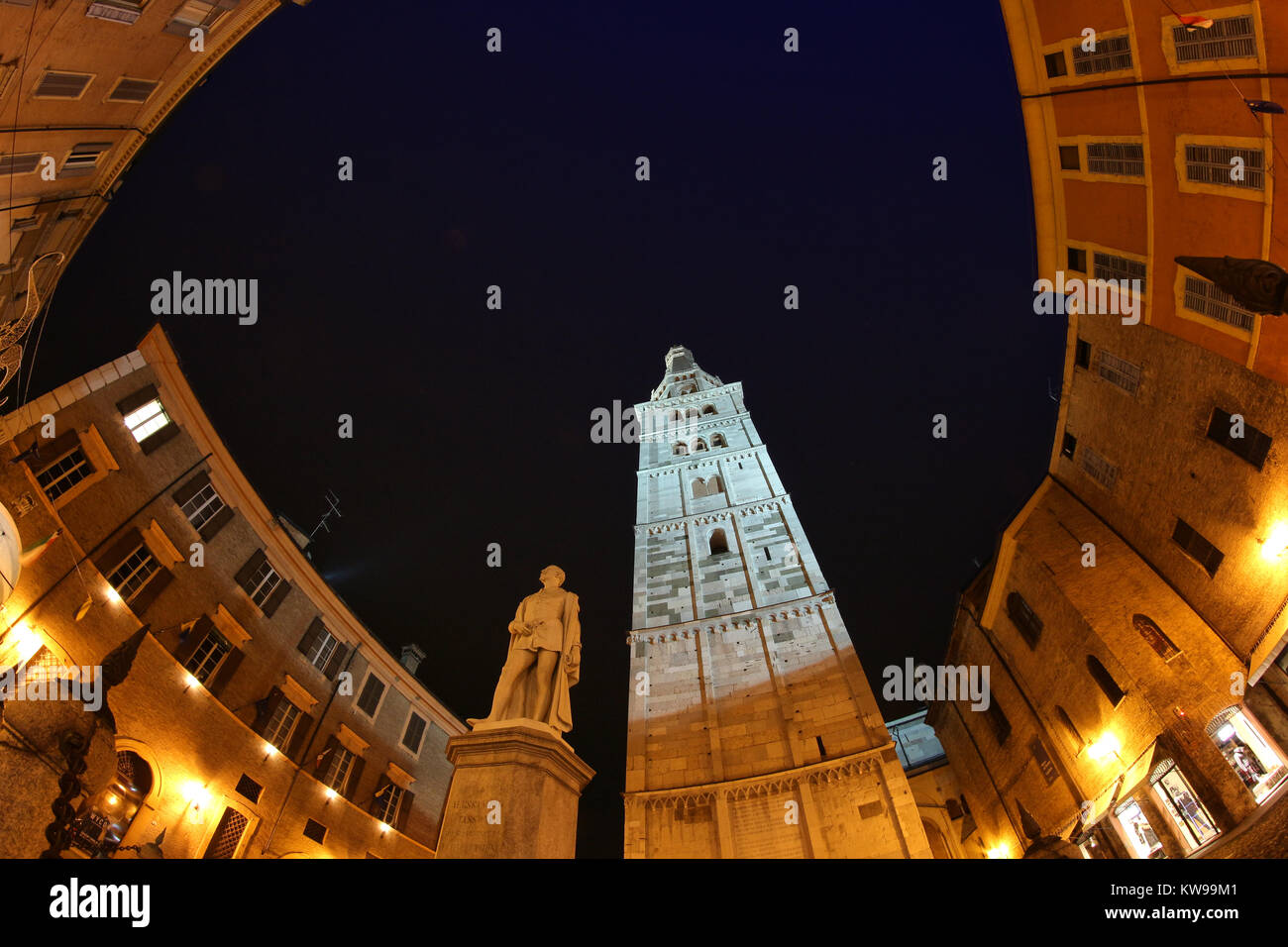 Ghirlanda tower, Modena, Italie Banque D'Images