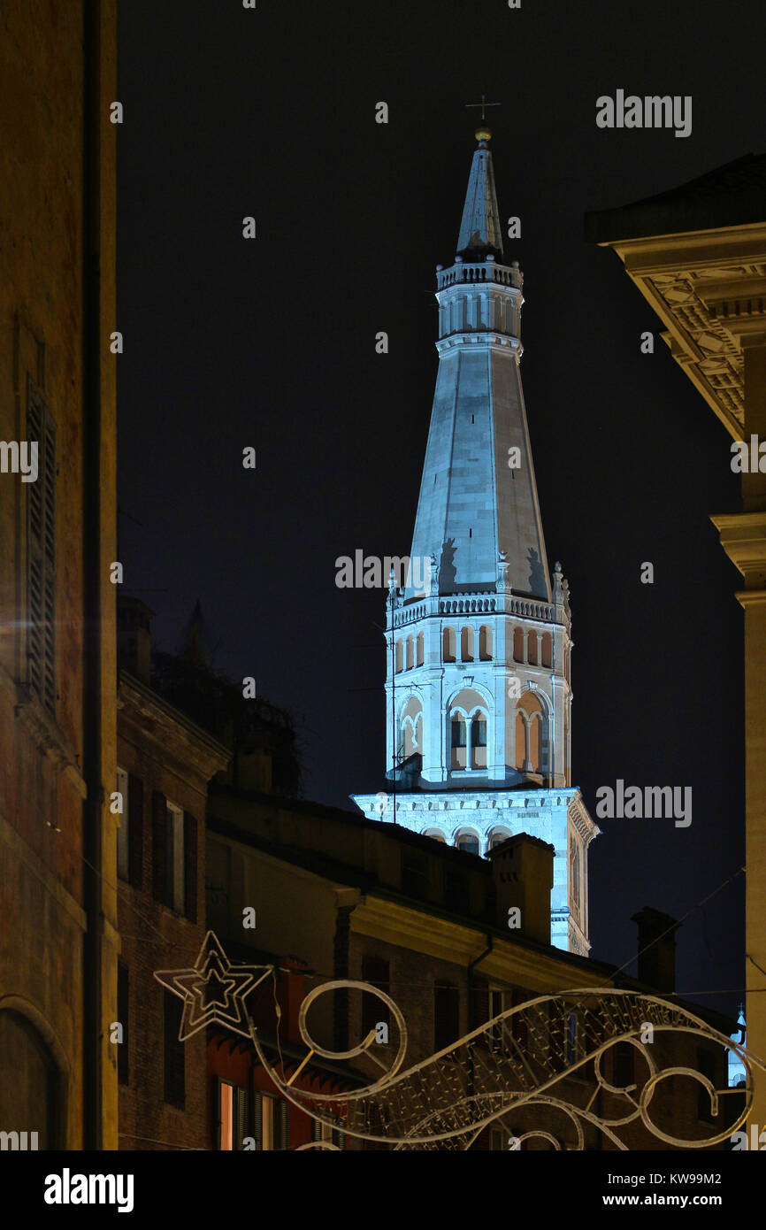 Ghirlanda tower, Modena, Italie Banque D'Images