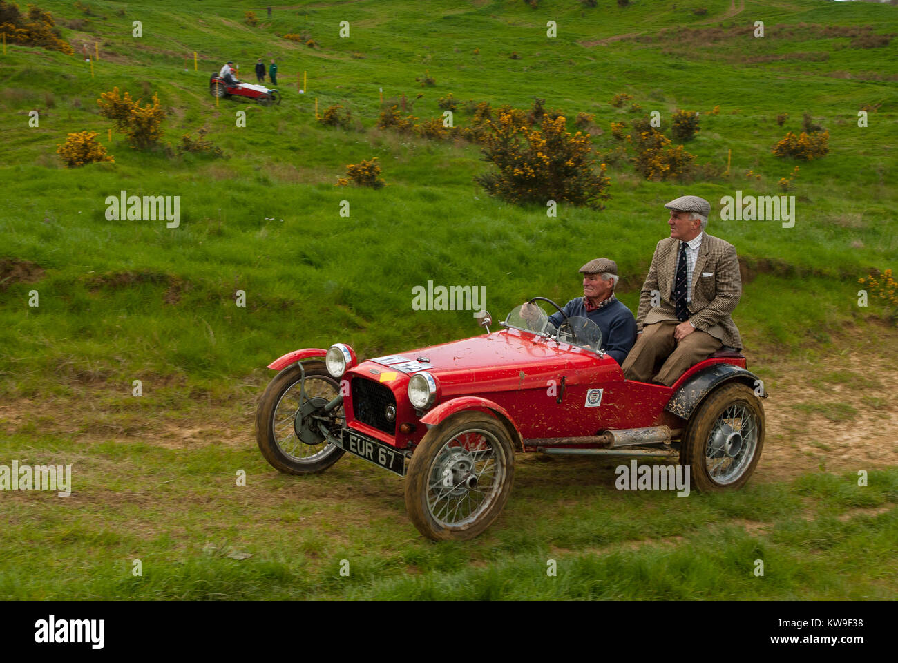 Essais sportifs historique car la compétition sur une voiture de sport historique essai à long Compton Angleterre Banque D'Images