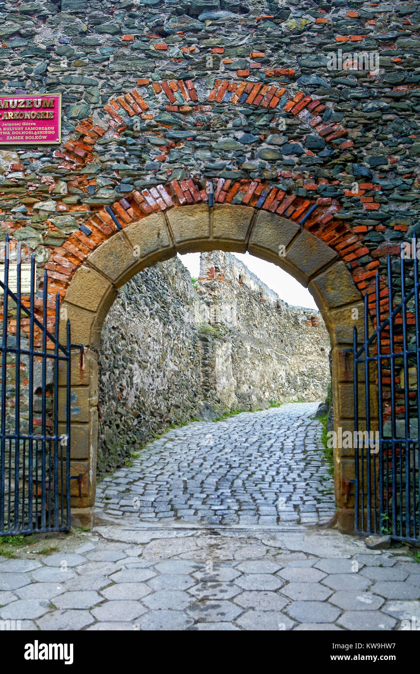 polan, château de Bolkow Banque D'Images