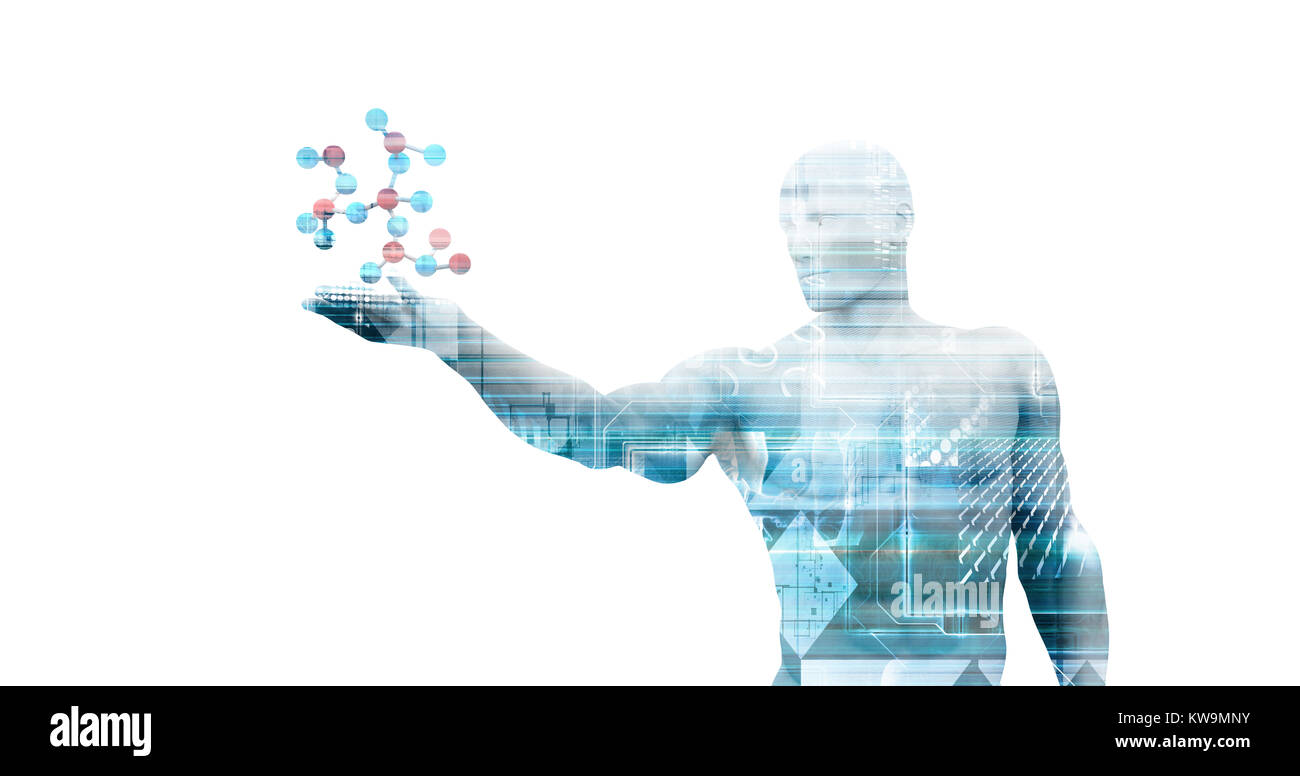 La science médicale et d'études scientifiques le Concept Art Banque D'Images