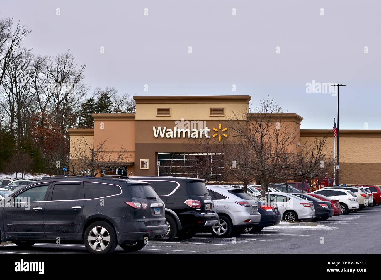 Walmart store front Banque D'Images