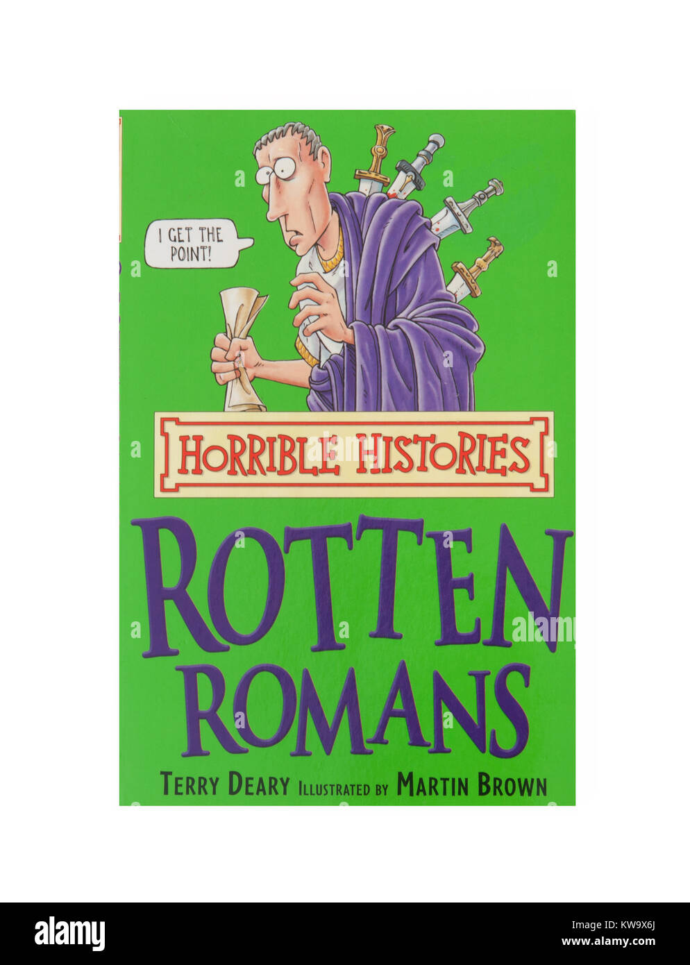 Le livre, Rotten Romains par histoires horribles Banque D'Images