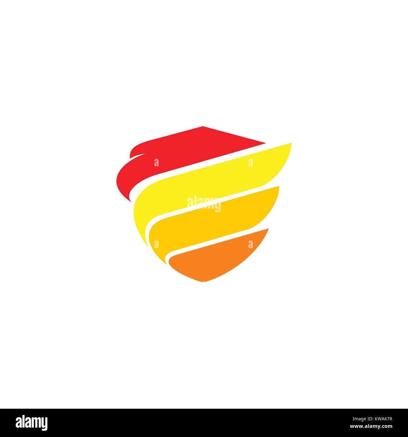 Eagle bird logo Vector Illustration de Vecteur