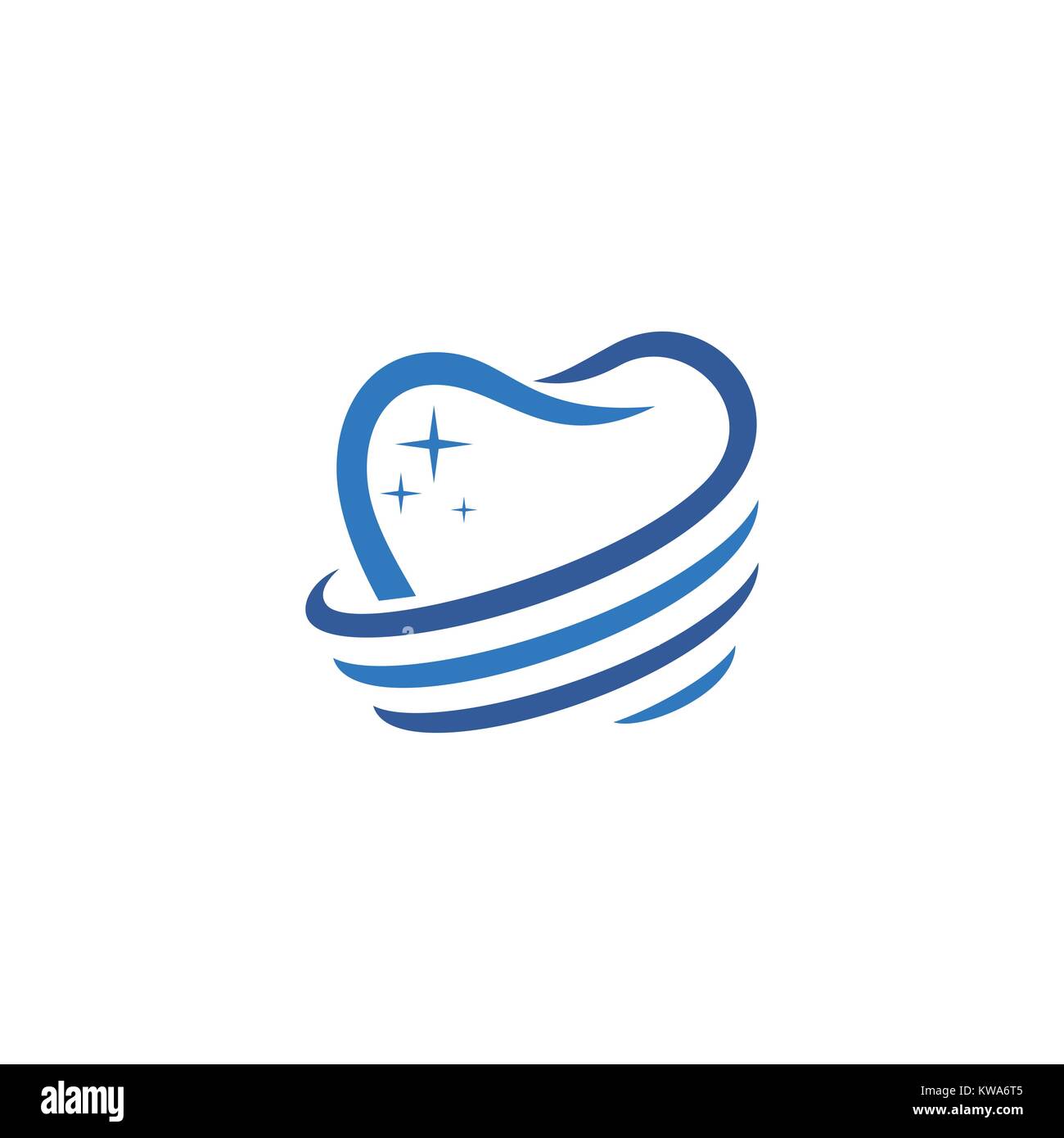 Logo vector dentaire Illustration de Vecteur