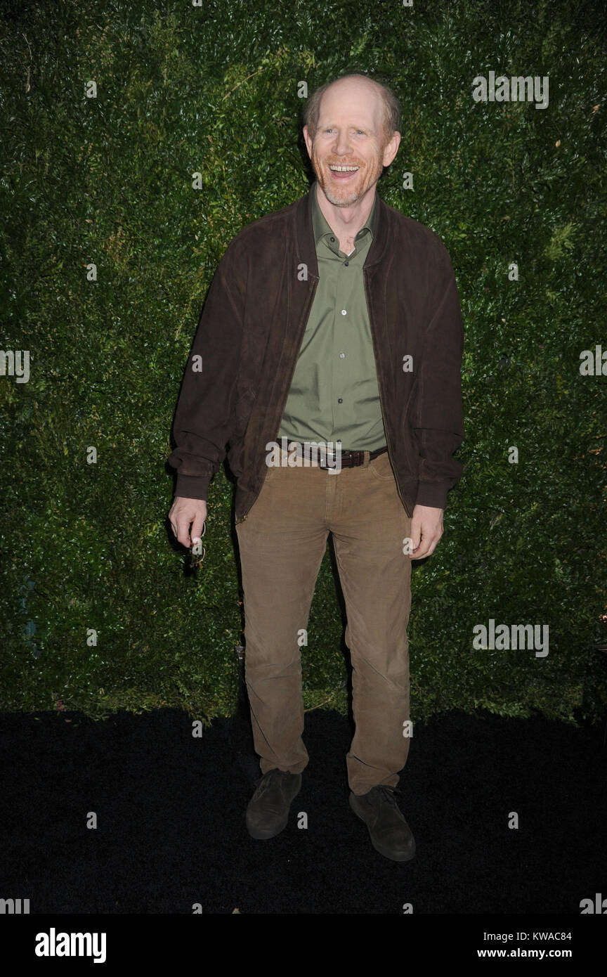 NEW YORK, NY - 22 avril : Ron Howard assiste à la 9e édition des artistes Chanel le dîner pendant le Festival du film de Tribeca 2014 à Balthazar le 22 avril 2014 à New York, New York People : Ron Howard Banque D'Images