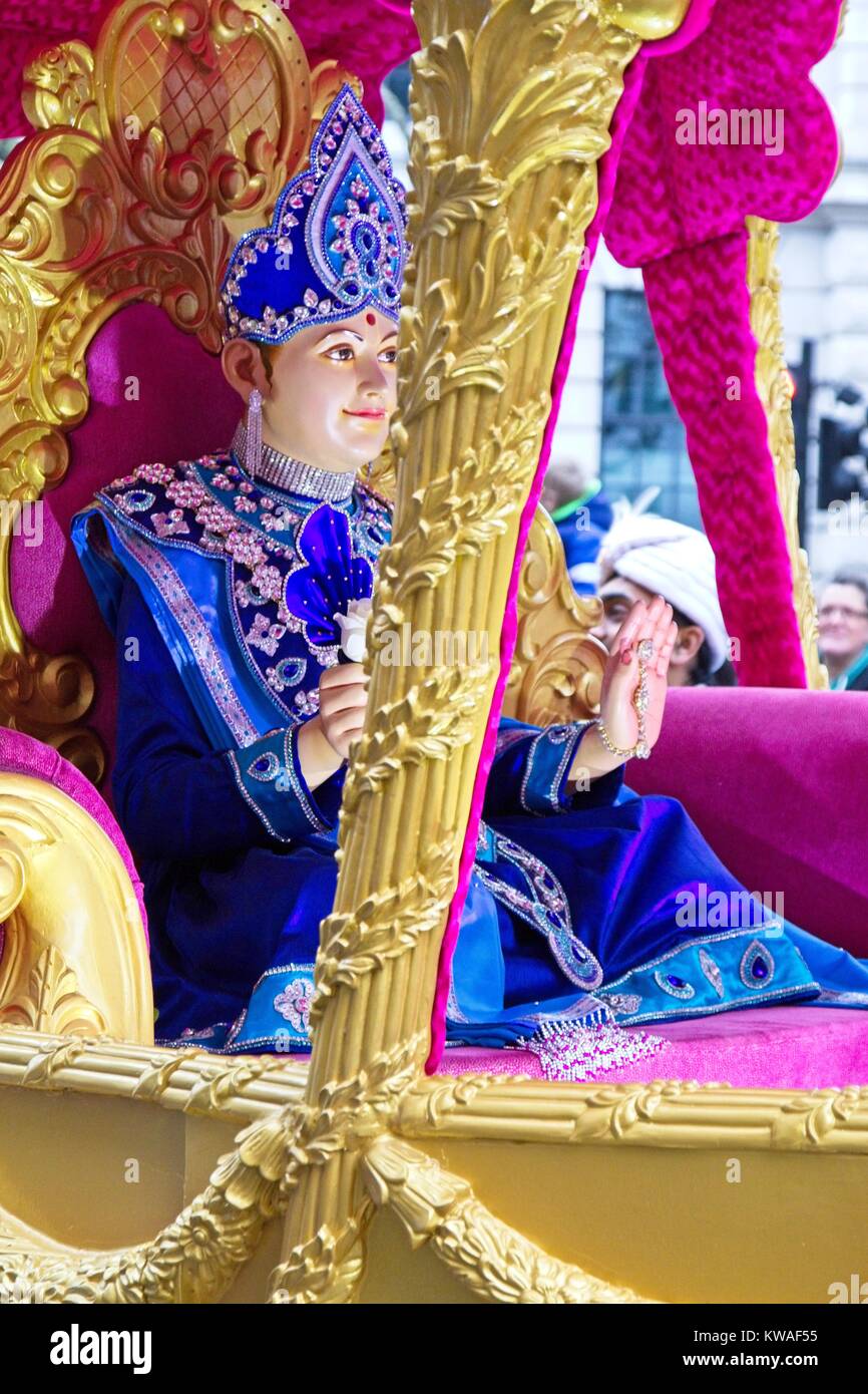 Londres, Royaume-Uni. 1er janvier 2018. Des milliers d'artistes du monde entier ont participé au 32e congrès annuel à thème showtime Londres défilé du Nouvel An 2018, LNYDP, à Londres, au Royaume-Uni. Crédit : N Le Pape - Editorial/Alamy Live News. Banque D'Images