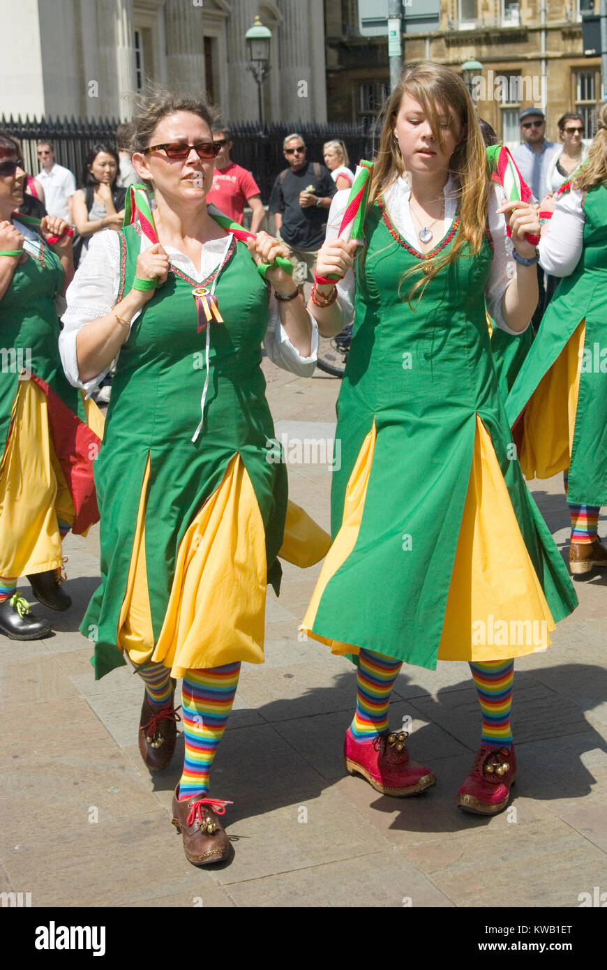 Morris Dancers Banque D'Images