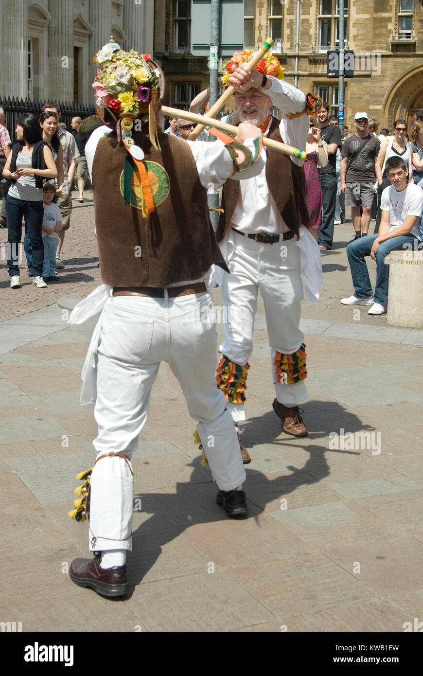 Morris Dancers Banque D'Images