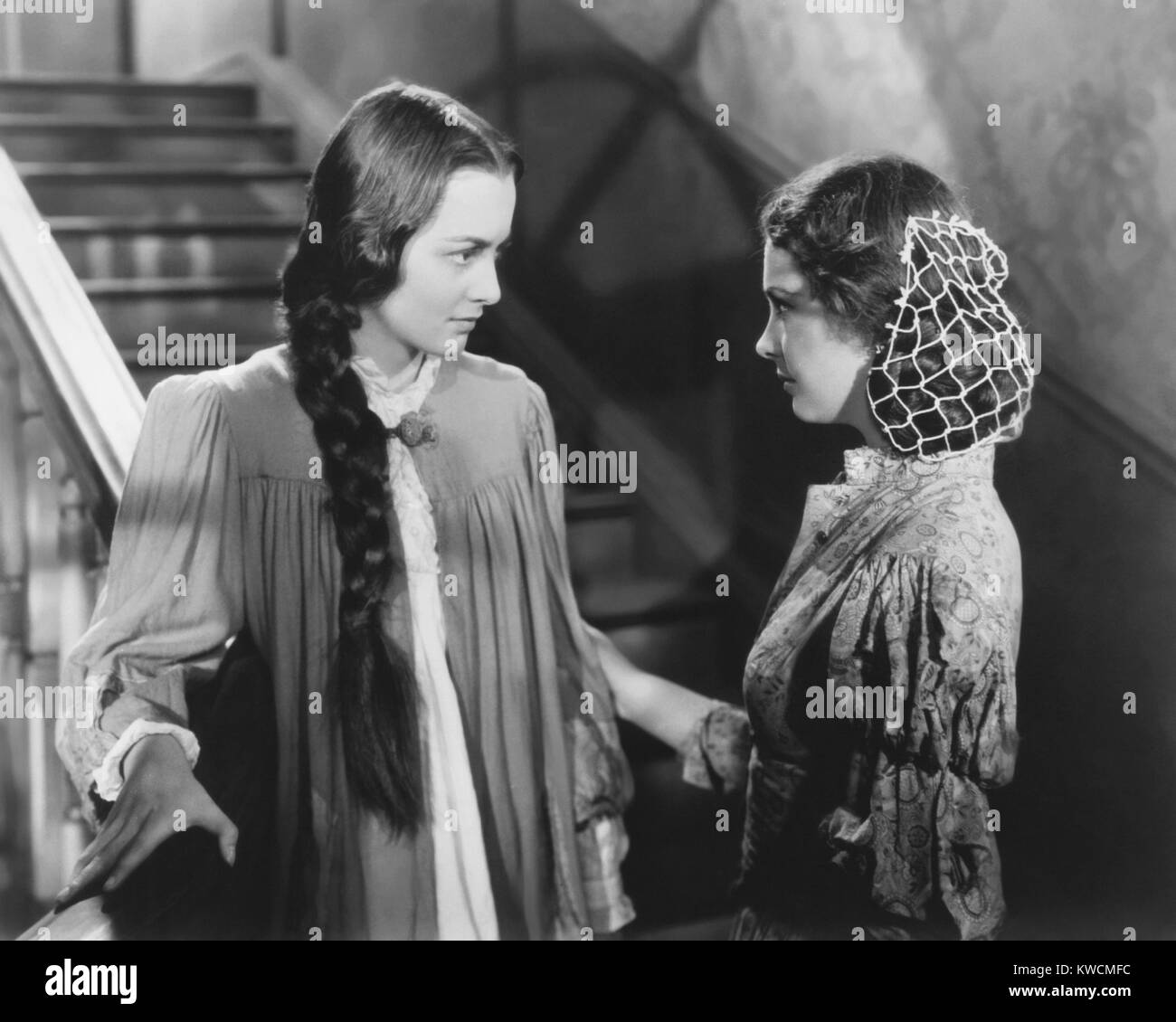 Autant en emporte le vent, à partir de la gauche : Olivia de Havilland, Vivien Liegh, 1939 Banque D'Images