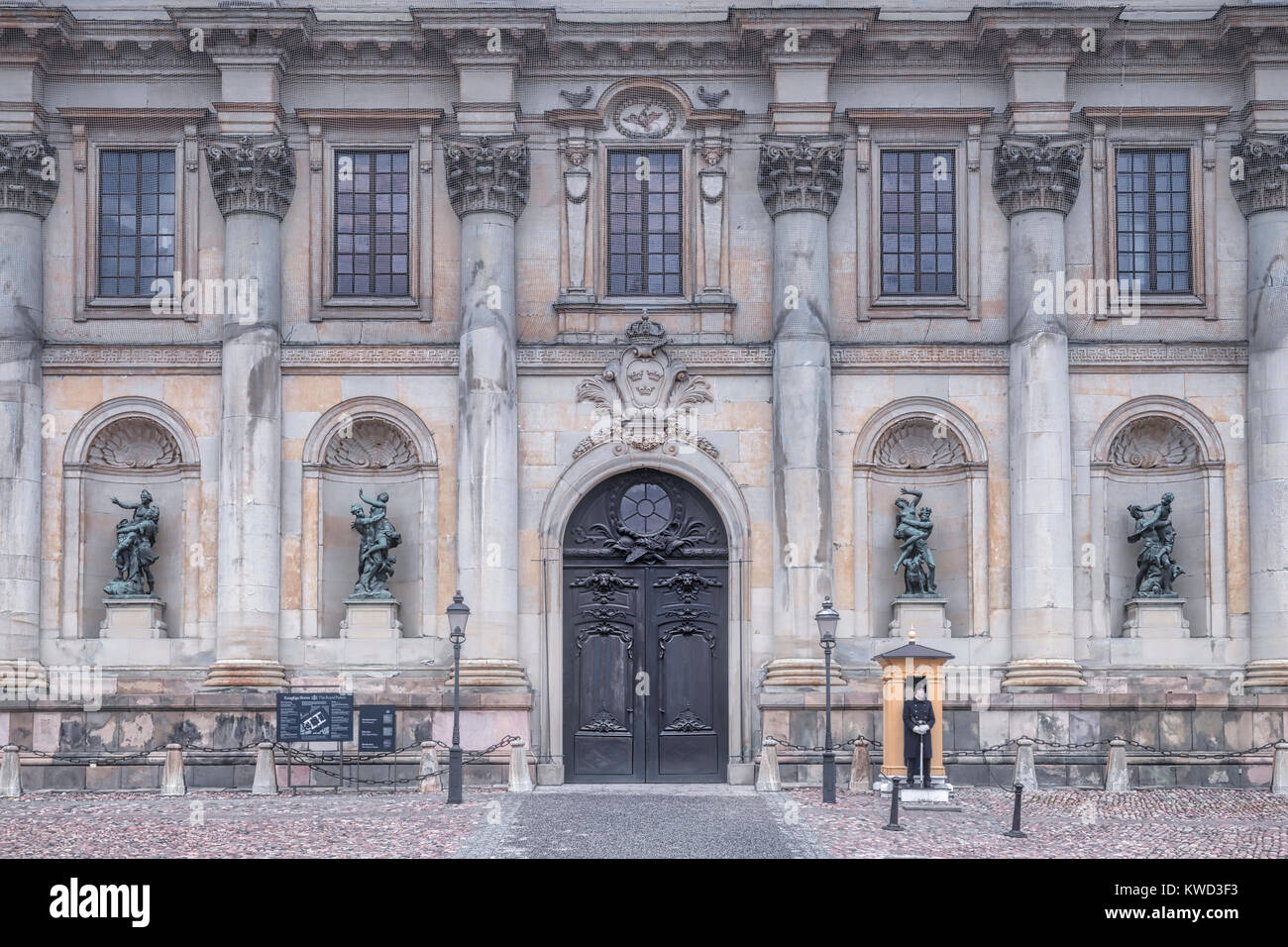 Palais Royal, Gamla Stan, Stockholm, Suède, Europe Banque D'Images