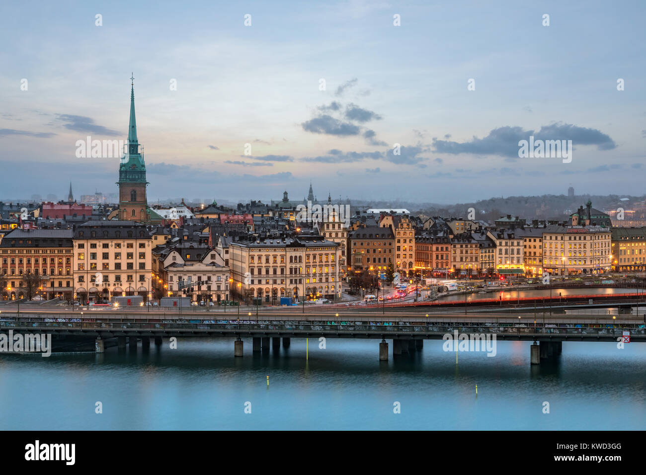 Gamla Stan, Stockholm, Suède, Europe Banque D'Images
