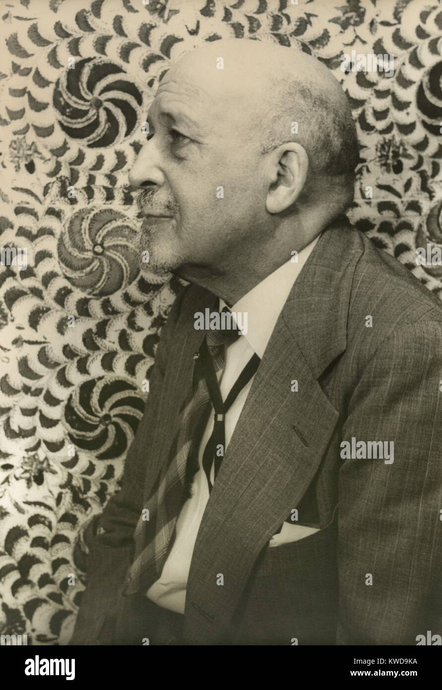 Le Dr W.E.B. Du Bois, juillet 1946 portrait par Carl Van Vechten. À l'âge de 79 ans, il a continué à susciter la controverse. Le ministère de la Justice de poursuites du bois en 1951 en raison de ses activités politiques de gauche (BSLOC   2016 10 209) Banque D'Images