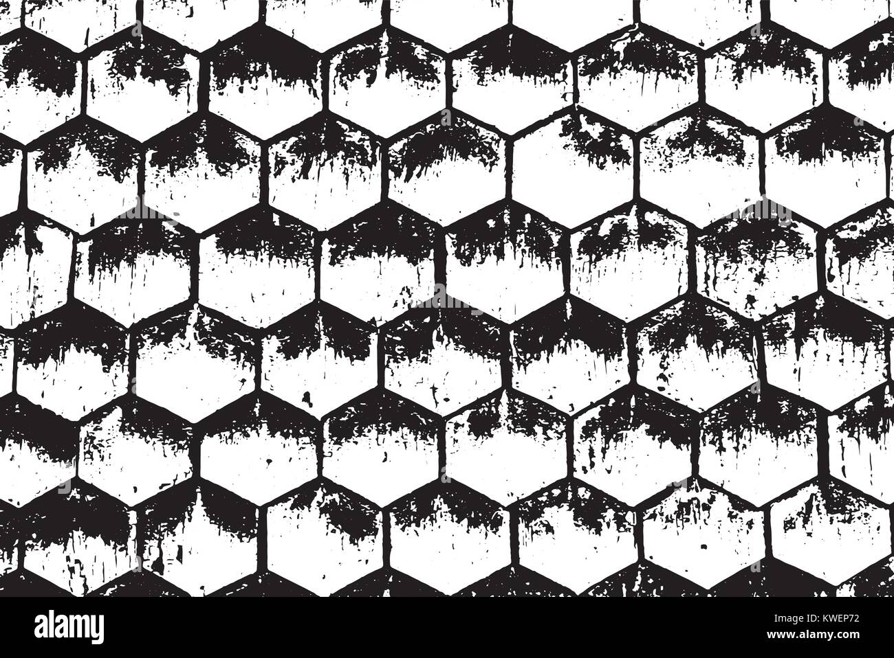 Tracé en détresse vieux bardeaux de texture. Grunge fond de toit. Vector illustration. Illustration de Vecteur