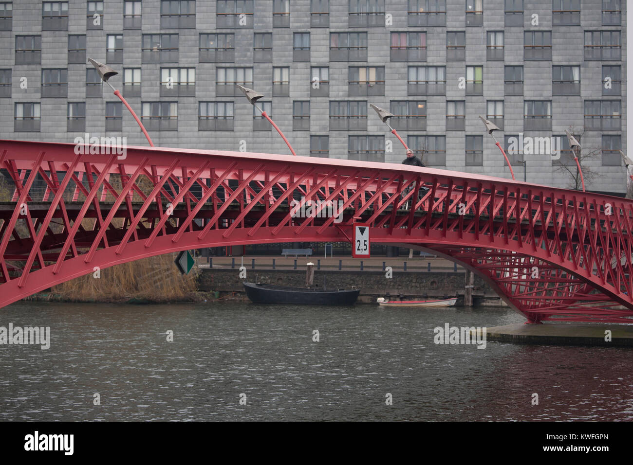 Photographies de la vie quotidienne à Amsterdam, Pays-Bas Banque D'Images