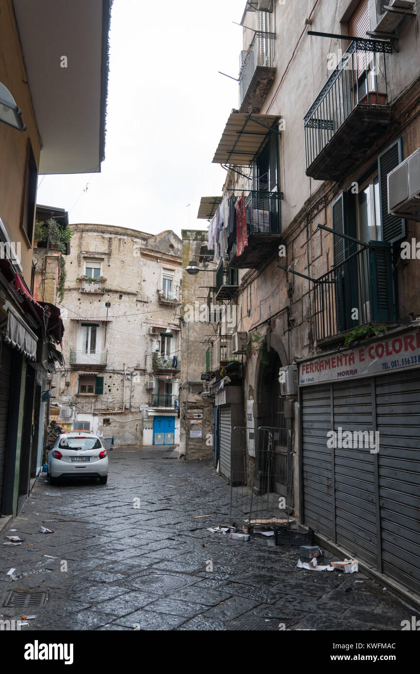 Antignano, Antico Borgo al centro del Vomero, Napoli Banque D'Images