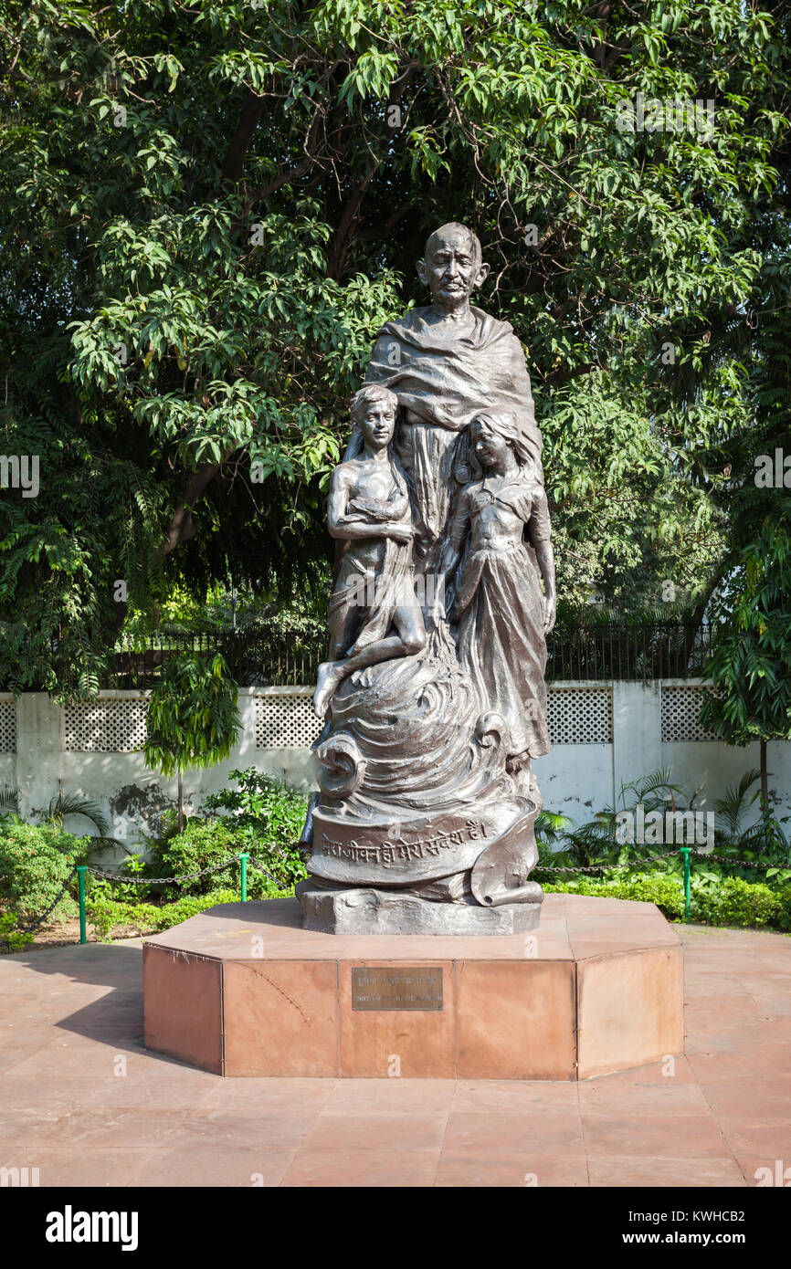 Gandhi Smriti (ancienne maison Birla), New Delhi, Inde Banque D'Images