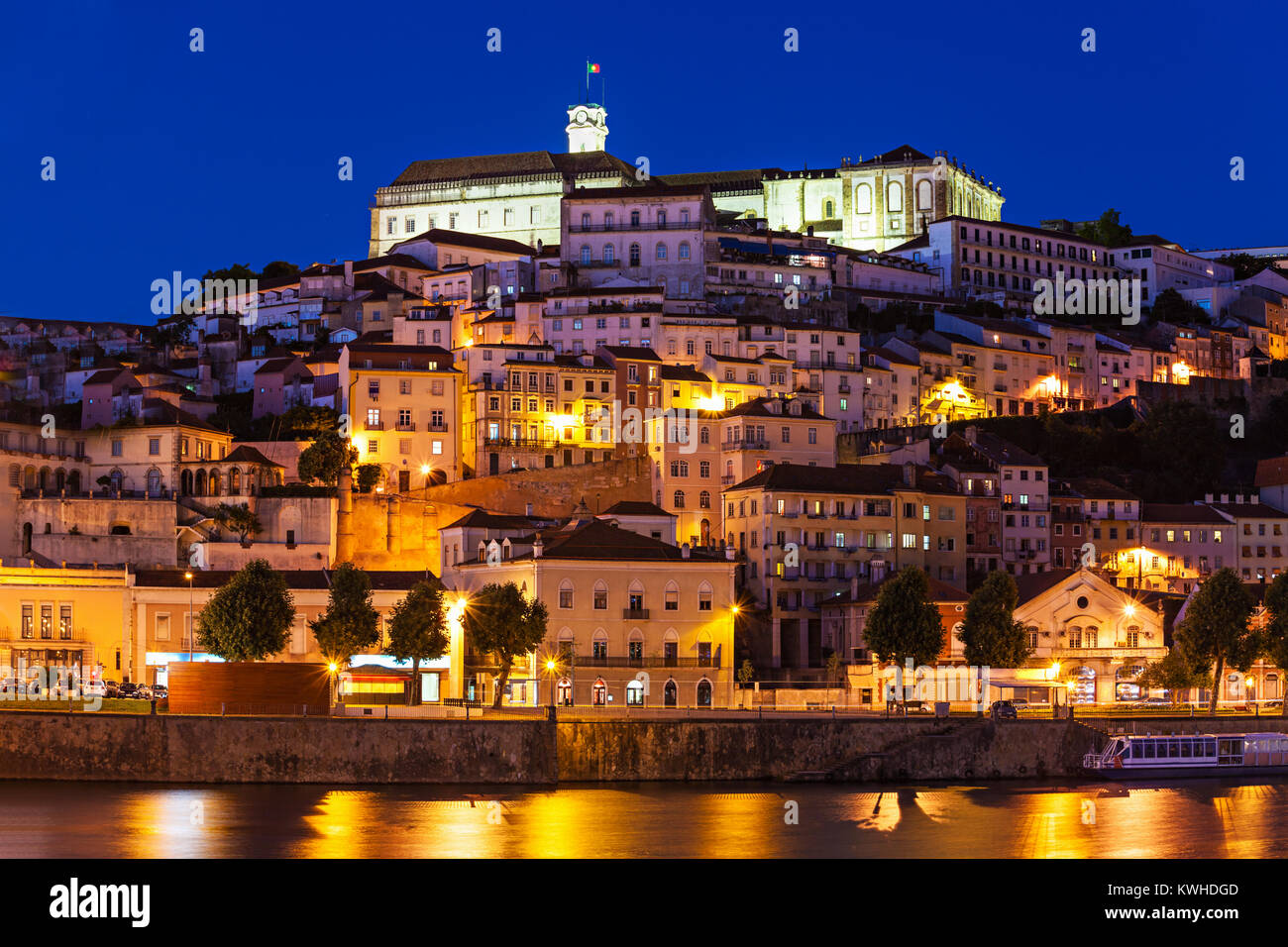 L'Université de Coimbra est une université de Coimbra, Portugal. Créé en 1290, c'est l'une des plus anciennes universités du monde. Banque D'Images