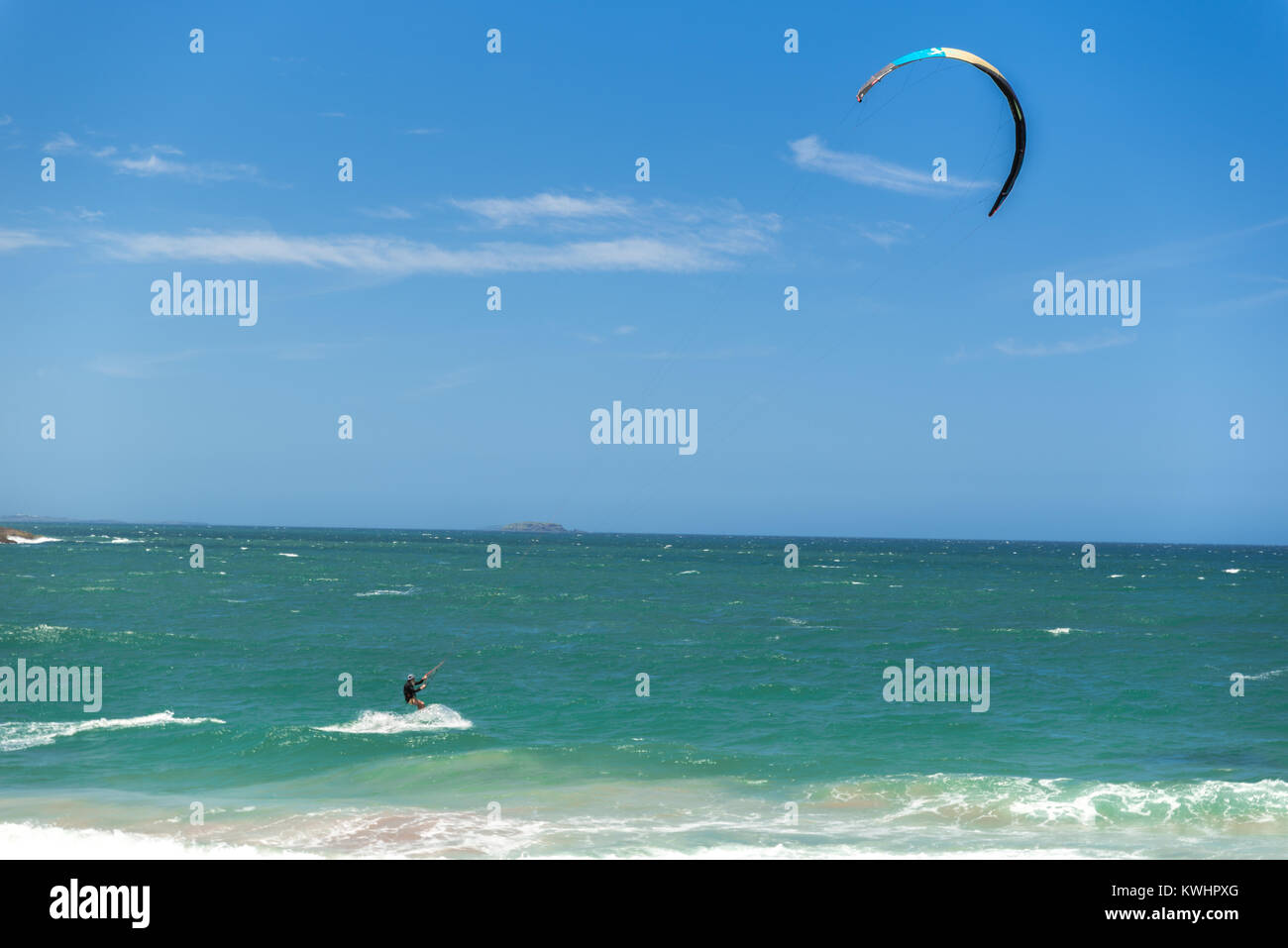 Le parapente activité pendant la saison d'été Banque D'Images