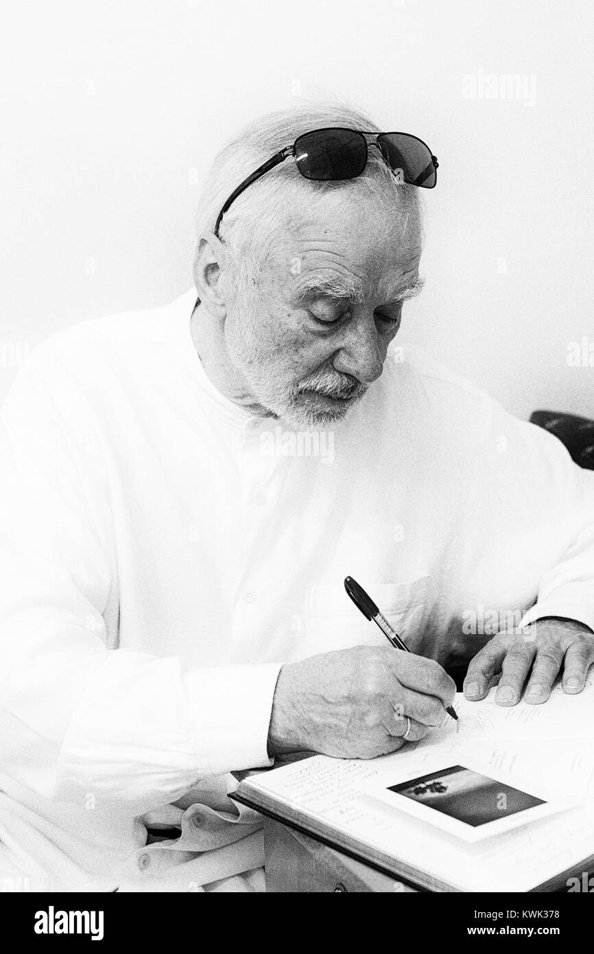 Andrzej Baturo (né le 16 mai 1940 à Vilnius, le 9 juin 2017 à Bielsko-Biała. Photographe polonais, militant et organisateur de nombreux événements photographiques, Banque D'Images