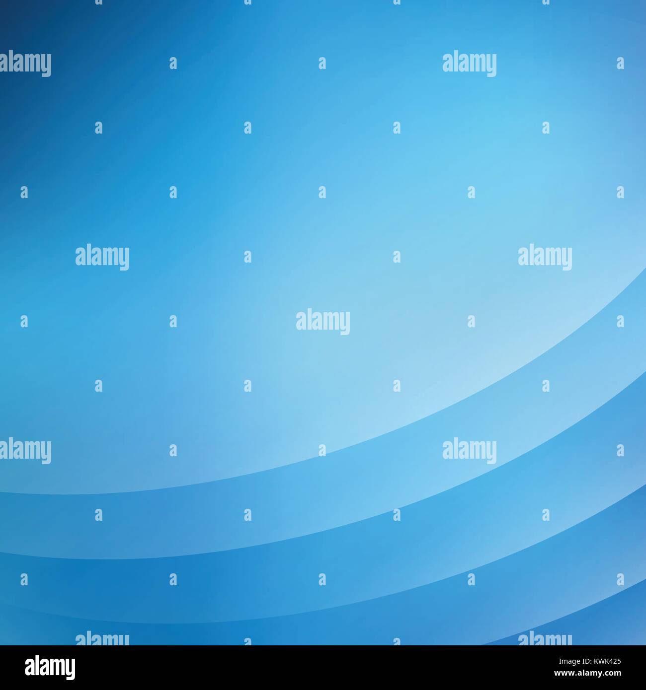 Résumé fond bleu avec lignes de courbe de lumière bleue lisse, Vector illustration, copy space Illustration de Vecteur