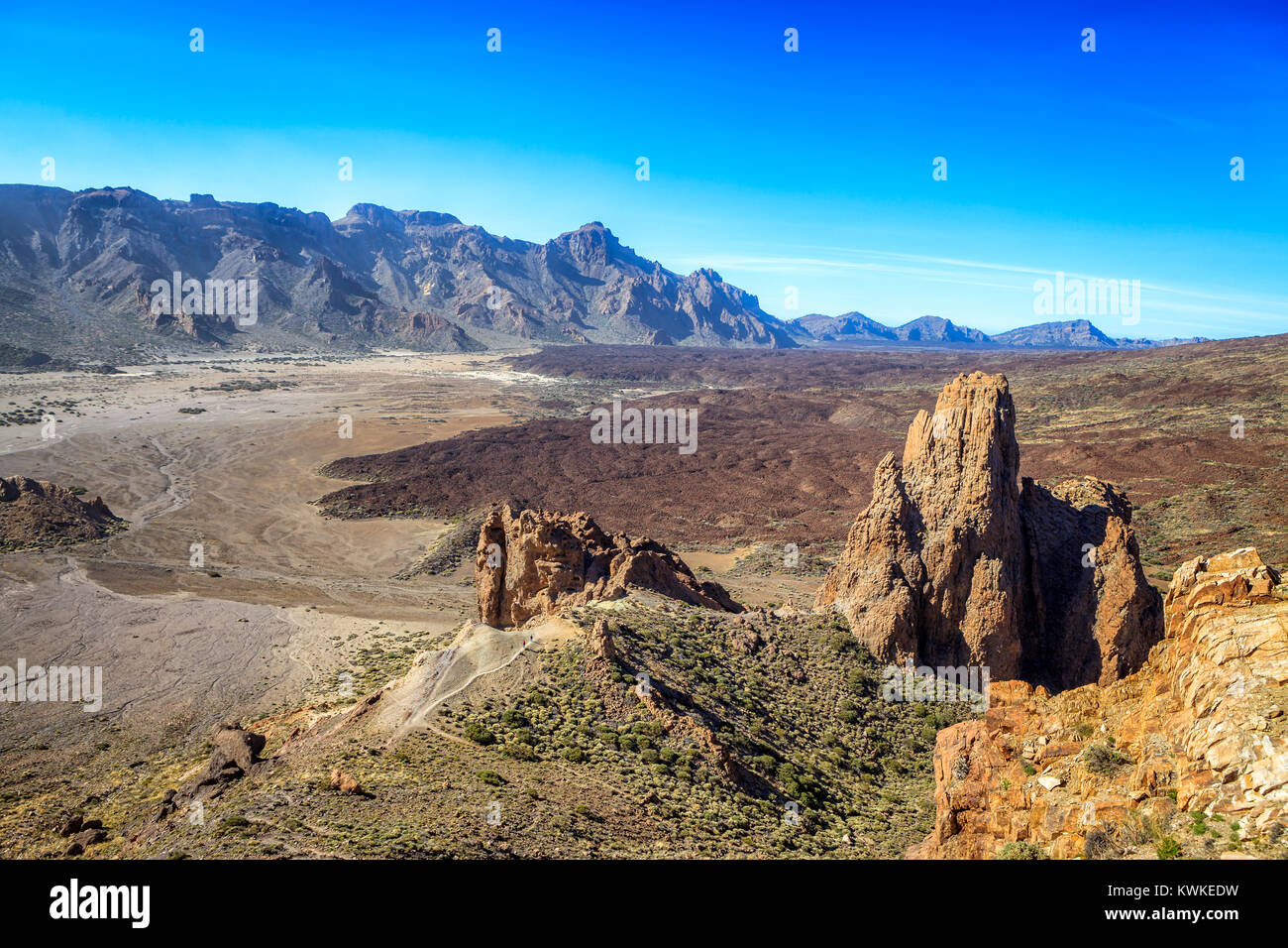 El Teide, Tenerife, Canaries, Espagne Banque D'Images