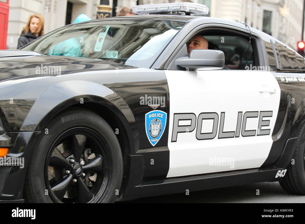 voiture police transformers