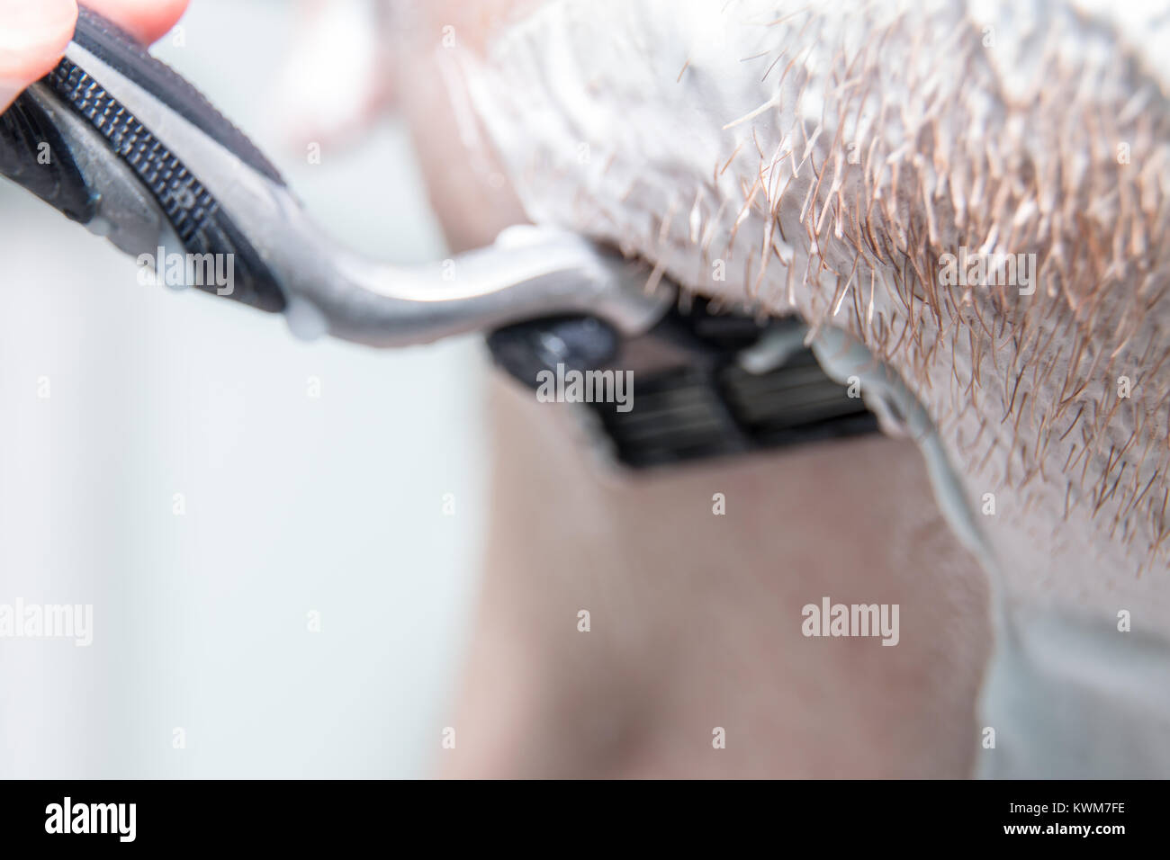Gillette shave Banque de photographies et d'images à haute résolution -  Alamy