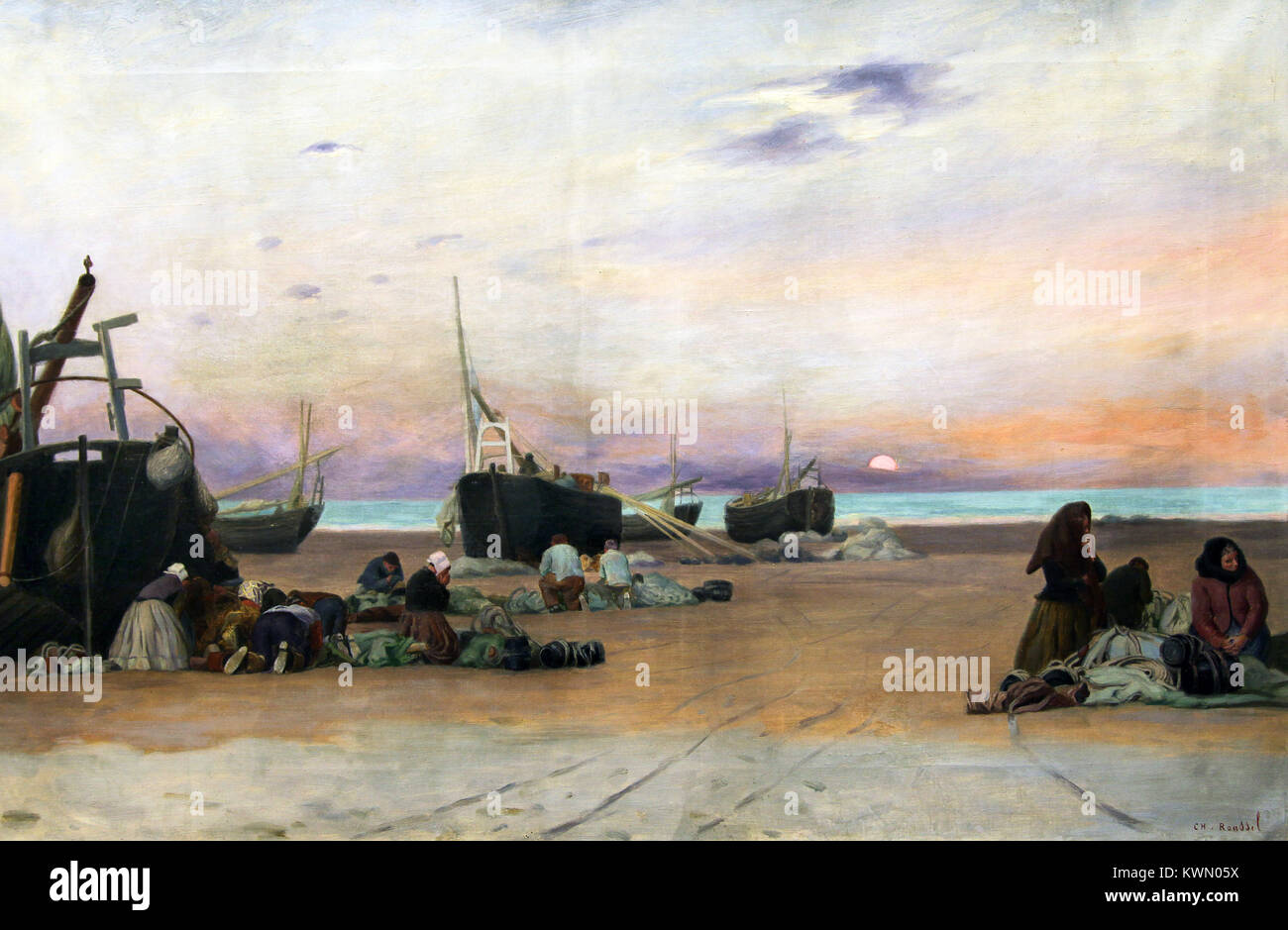 Charles Roussel Peinture Banque d'image et photos - Alamy