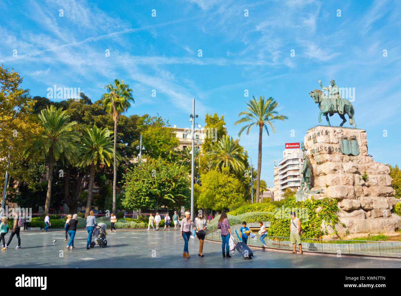 Plaça d'Espanya, Palma, Majorque, îles Baléares, Espagne Banque D'Images