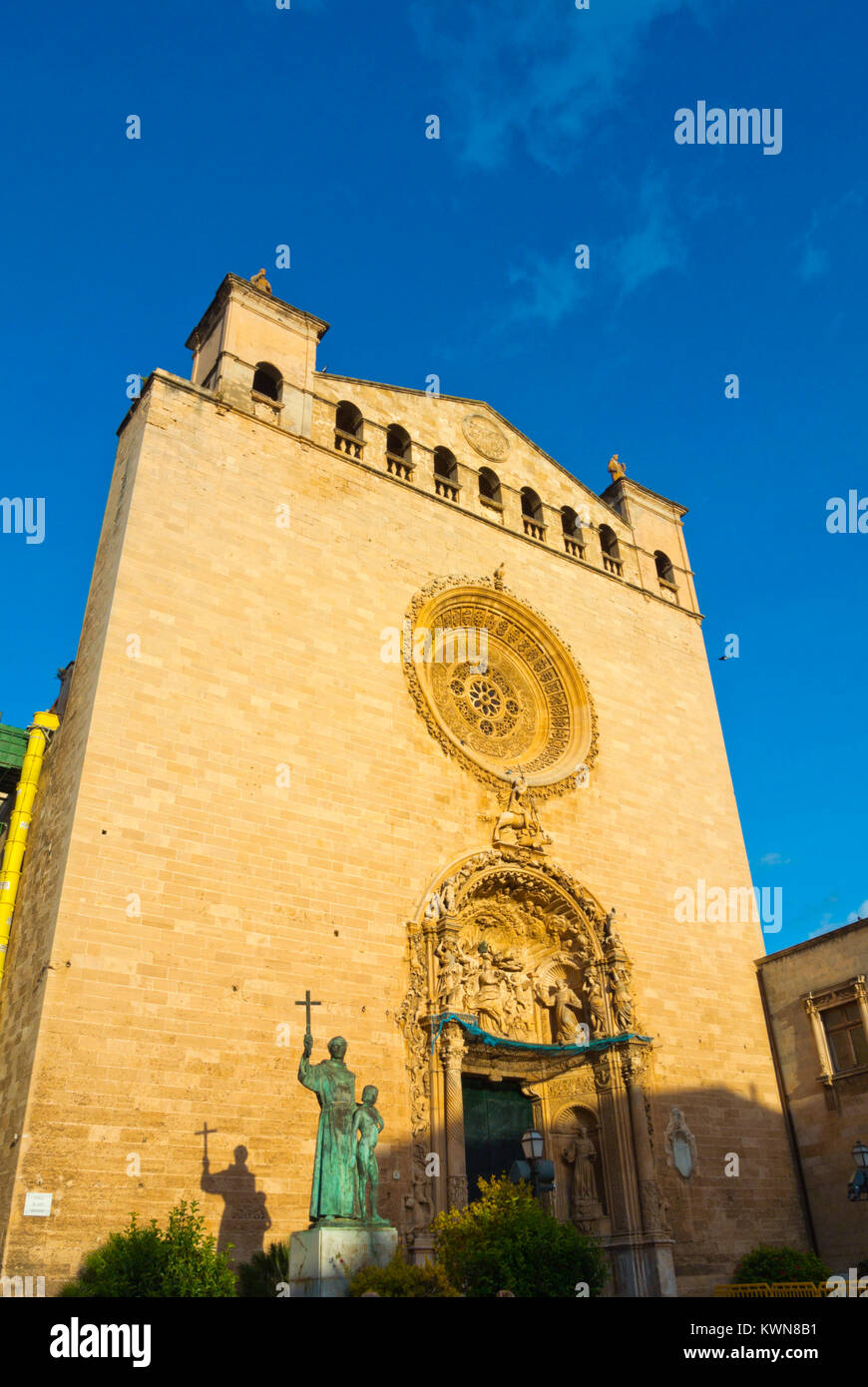 Sant Francesc de Palma, l'église de Sant Francesc, vieille ville, Palma, Majorque, îles Baléares, Espagne Banque D'Images