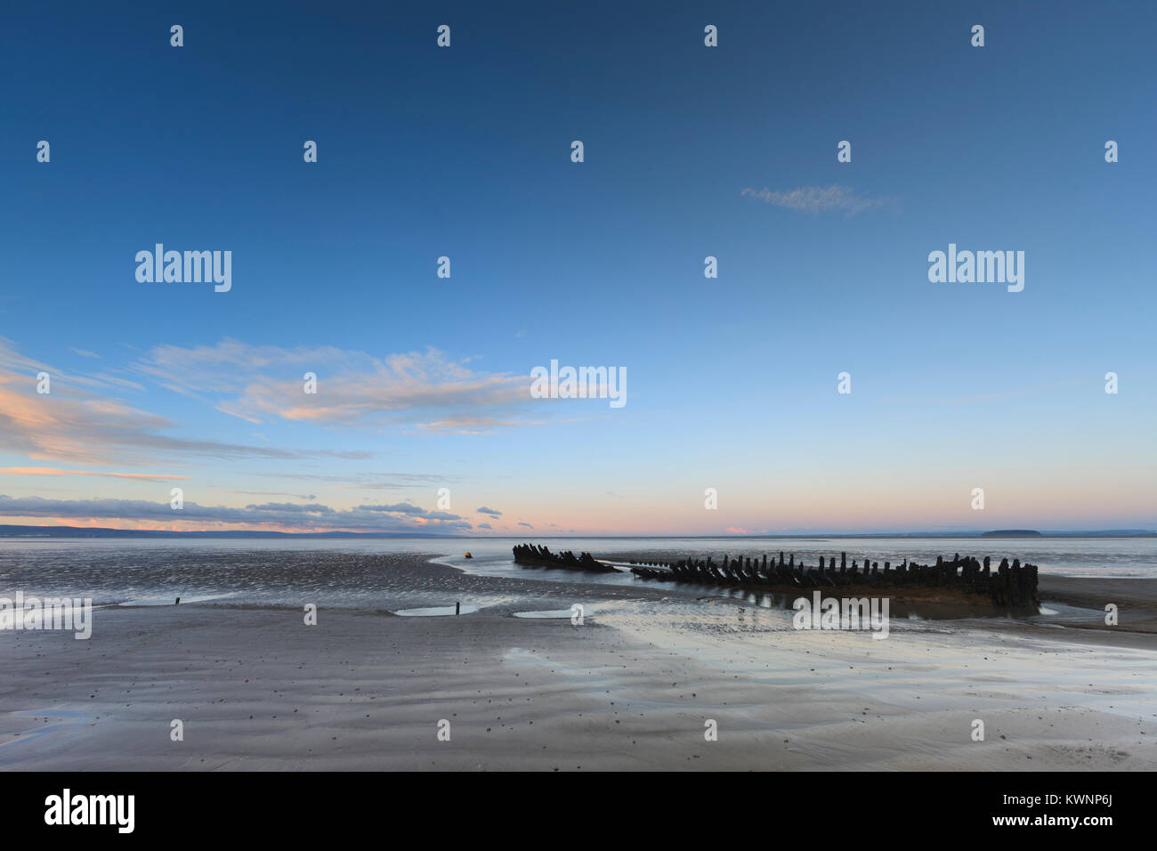 Une vue de la SS Nornen, sur Chabeuil, Somerset, Royaume-Uni. Banque D'Images