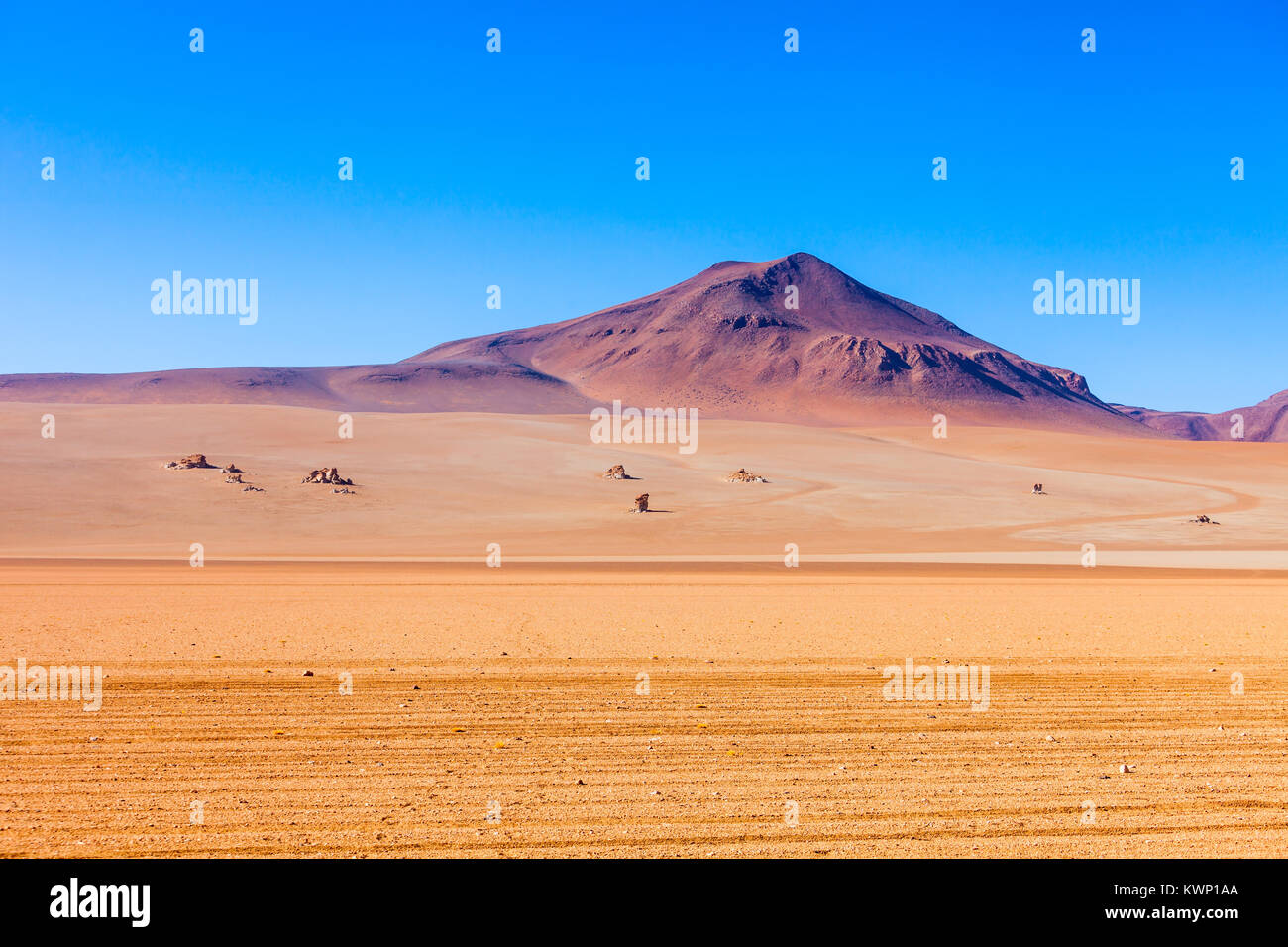 Salvador Dali DALI Désert également connu sous le nom de Valley est une vallée désertique extrêmement du sud-ouest de la bolivie Banque D'Images