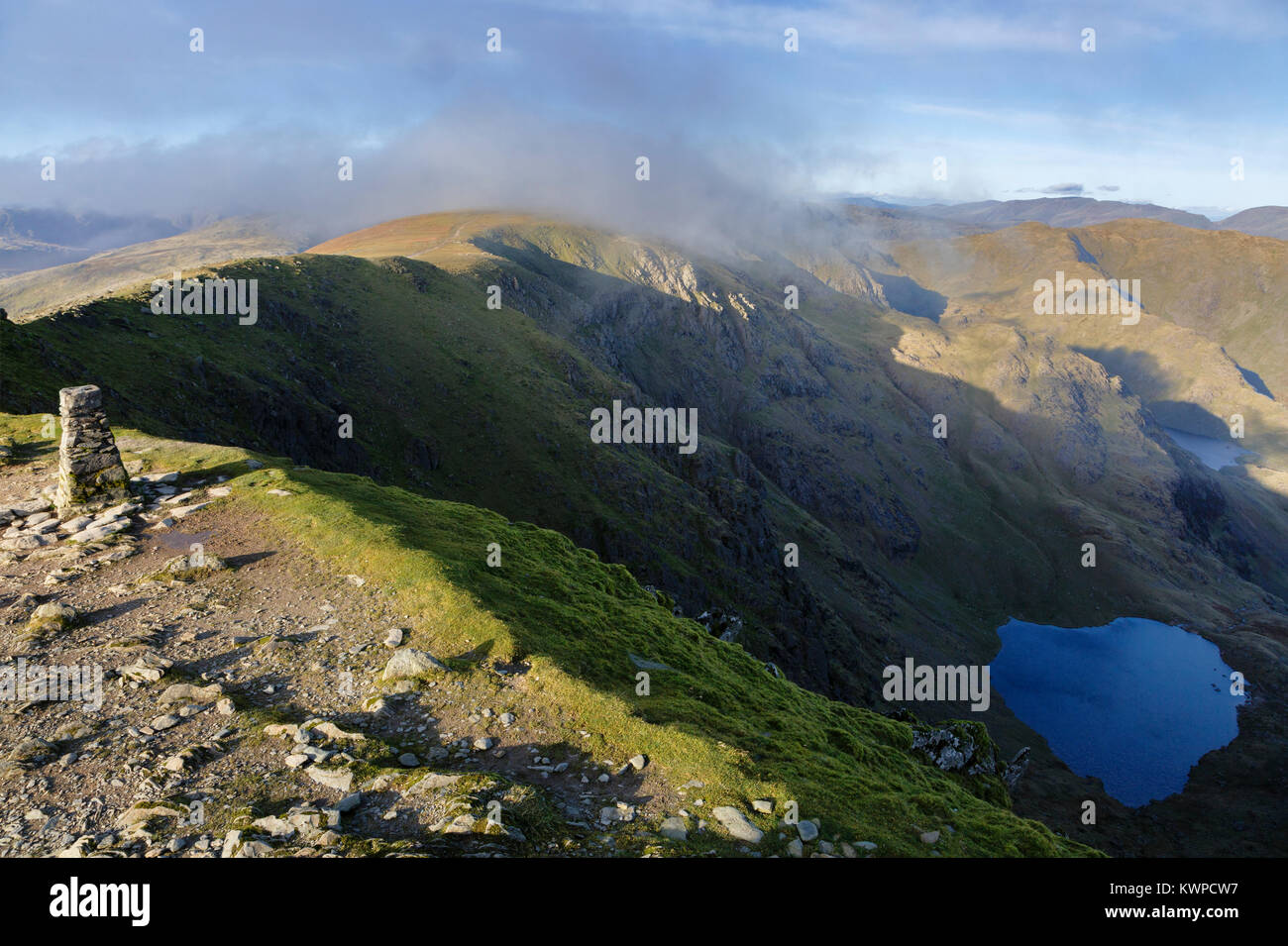 Le vieil homme de Coniston, Parc National de Lake District, Cumbria Banque D'Images