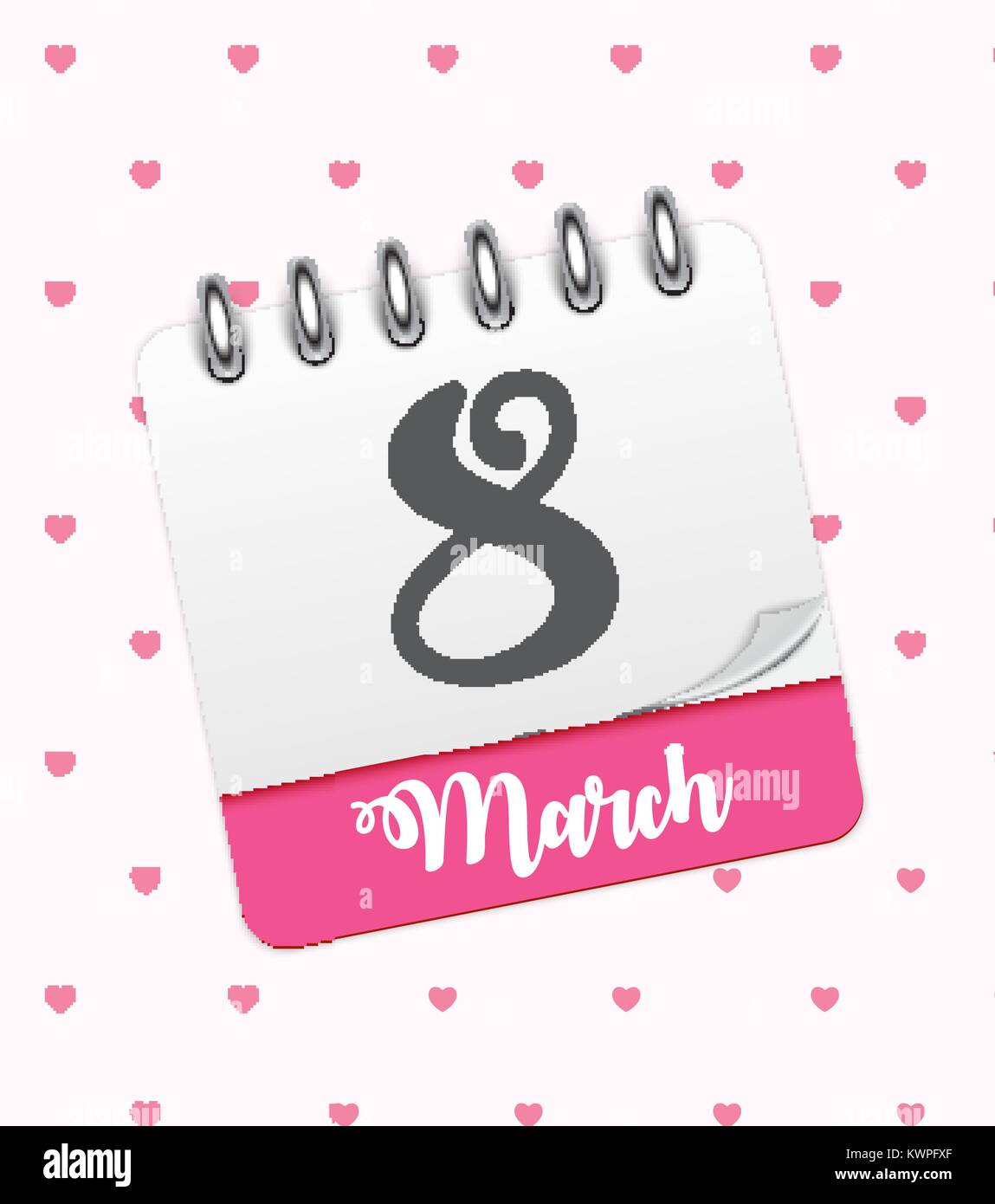 International de l'affiche de la Journée de la femme heureuse 8 cartes florales Mars Vector Illustration Illustration de Vecteur