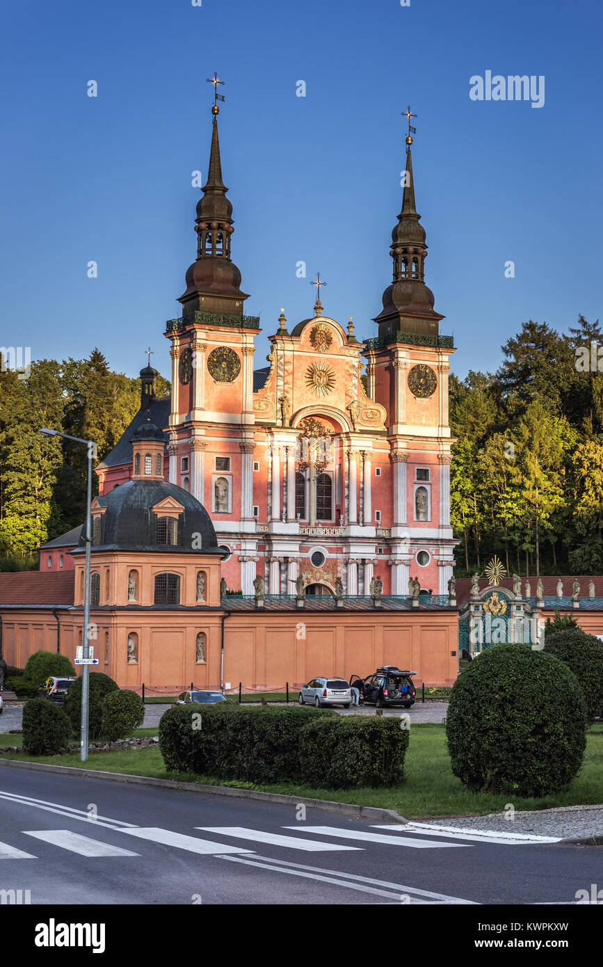 Basilique de la Visitation de la Bienheureuse Vierge Marie à Swieta Lipka (Sainte Lipka) village de Ketrzyn, comté de Warmian-Masurian Voïvodie de Pologne Banque D'Images