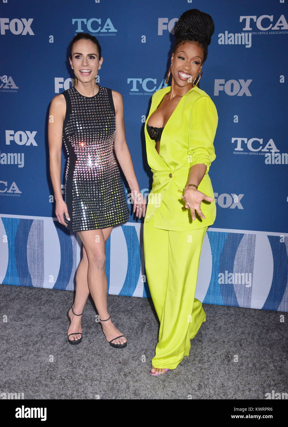 Pasadena, États-Unis. 4 janvier, 2018. Jordana Brewster, Michelle Mitchenor 005 assiste à la FOX All-Star Partie durant l'hiver 2018 TCA Tour du Langham Huntington, Pasadena le 4 janvier 2018 à Pasadena, en Californie. Credit : Tsuni / USA/Alamy Live News Banque D'Images