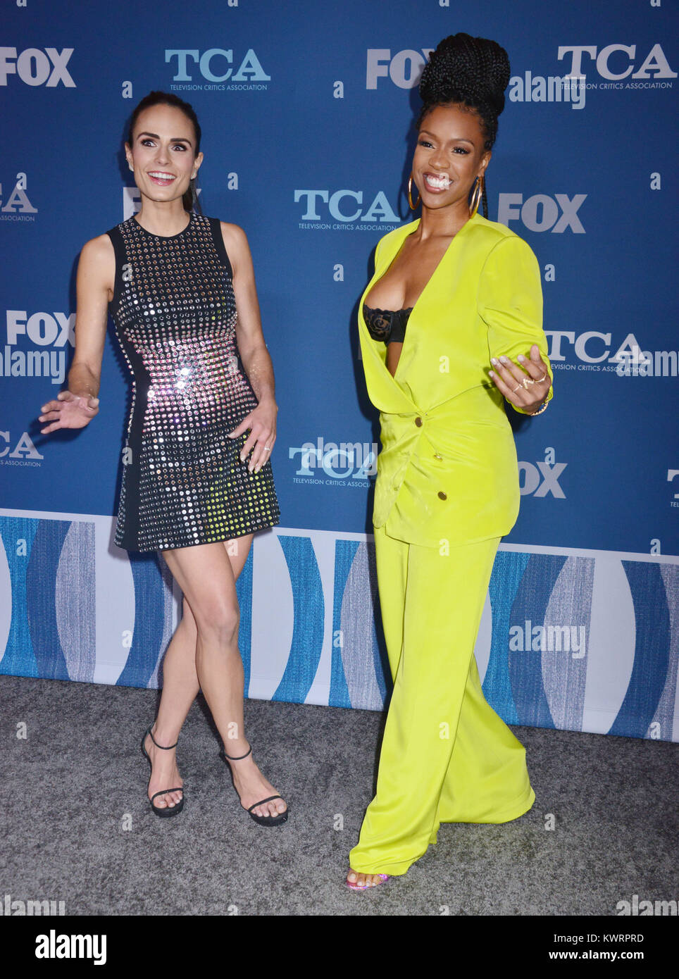 Pasadena, États-Unis. 4 janvier, 2018. Jordana Brewster, Michelle Mitchenor 006 assiste à la FOX All-Star Partie durant l'hiver 2018 TCA Tour du Langham Huntington, Pasadena le 4 janvier 2018 à Pasadena, en Californie. Credit : Tsuni / USA/Alamy Live News Banque D'Images